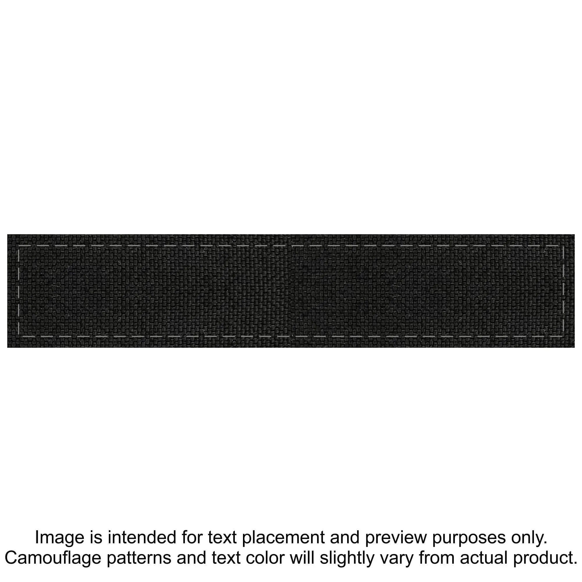 Tactical Gear Junkie Patches Black CORDURA® POLICE Heat Press Vinyl - 1x5 CORDURA® Patch