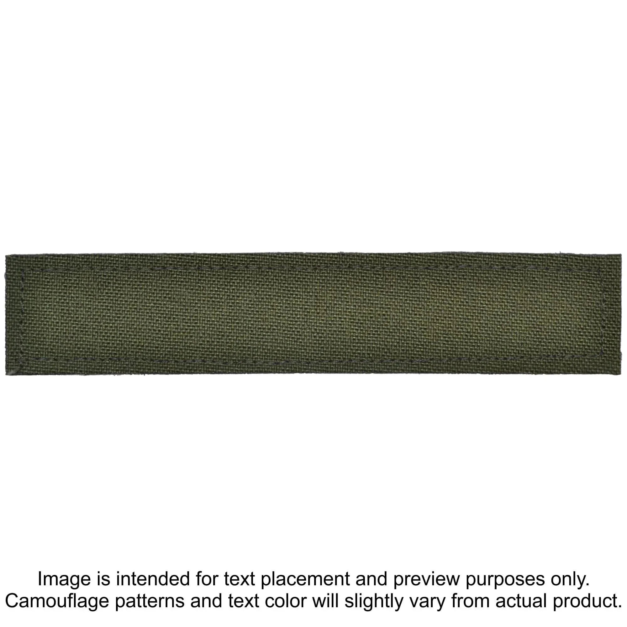 Tactical Gear Junkie Patches Olive Drab CORDURA® POLICE Heat Press Vinyl - 1x5 CORDURA® Patch