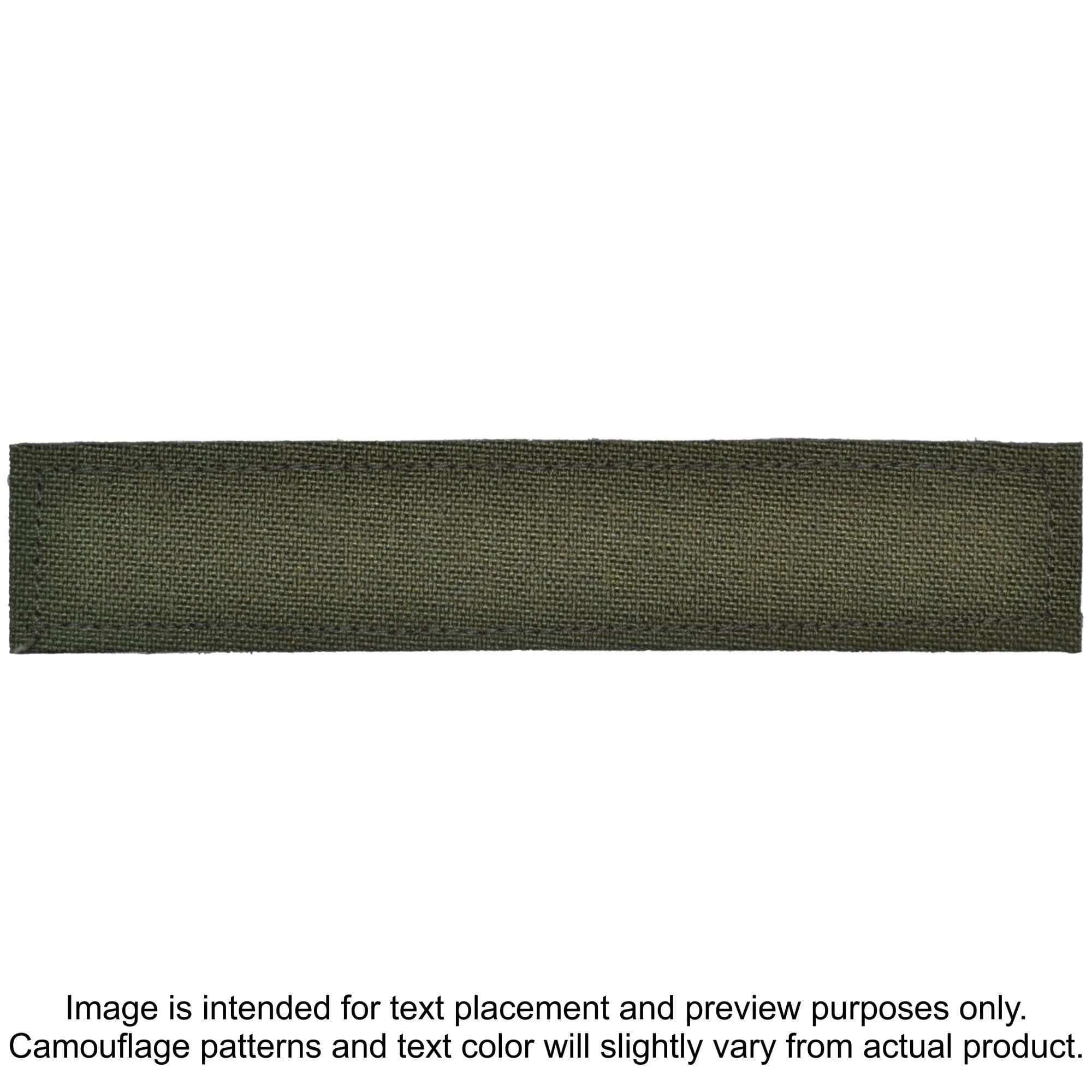 Tactical Gear Junkie Patches Olive Drab CORDURA® TROOPER Heat Press Vinyl - 1x5 CORDURA® Patch