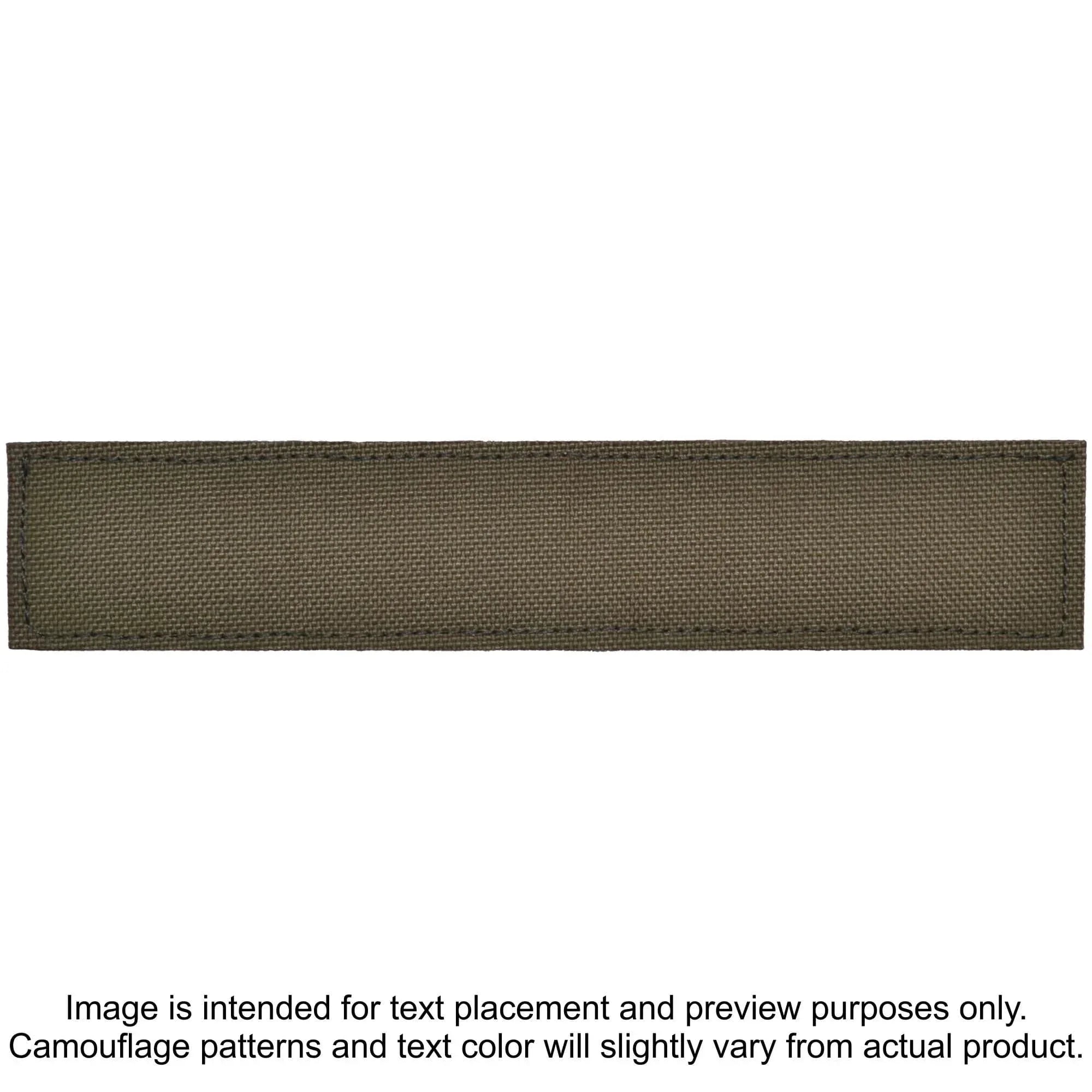 Tactical Gear Junkie Patches Ranger Green CORDURA® POLICE Heat Press Vinyl - 1x5 CORDURA® Patch