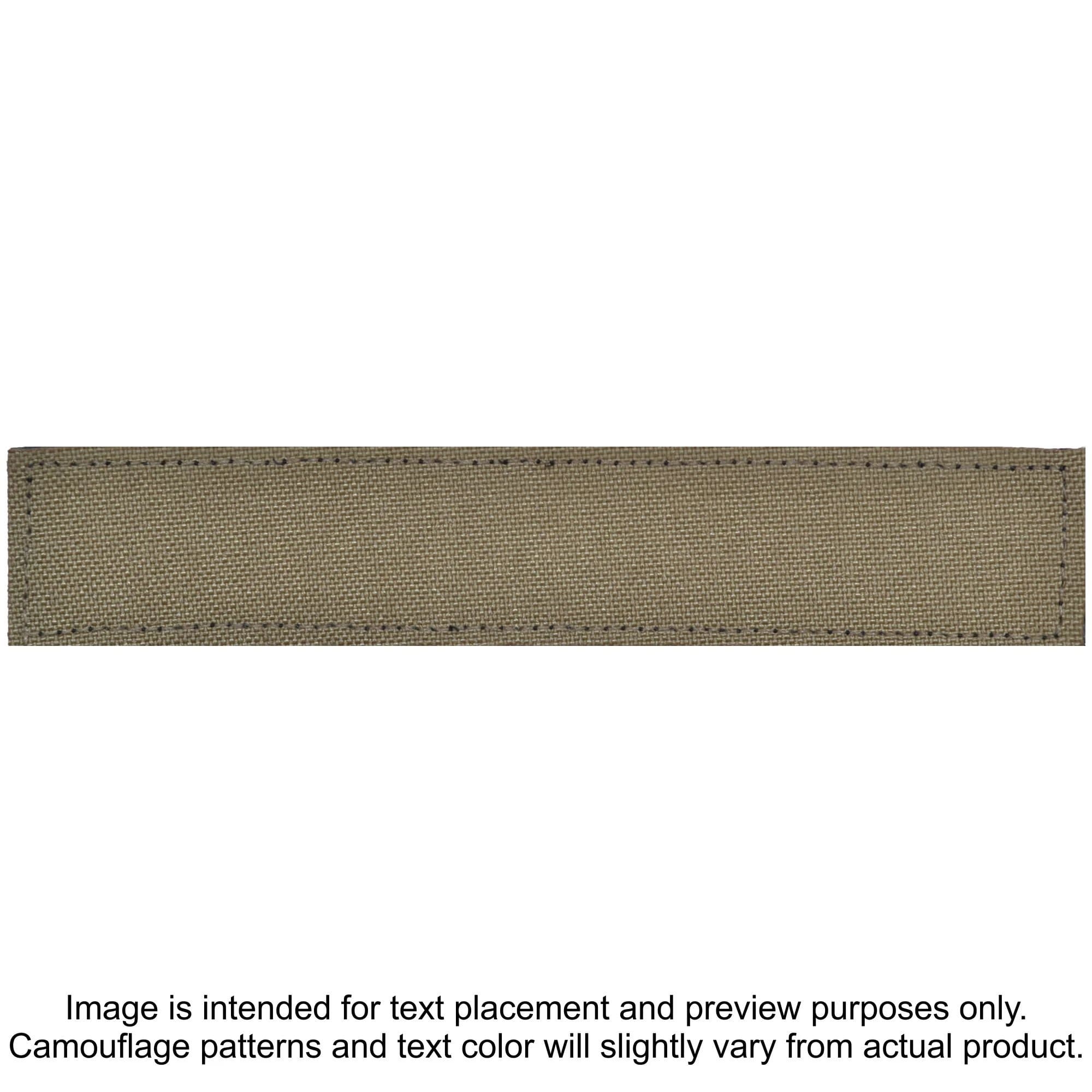 Tactical Gear Junkie Patches Tan 499 CORDURA® SHERIFF Heat Press Vinyl - 1x5 CORDURA® Patch