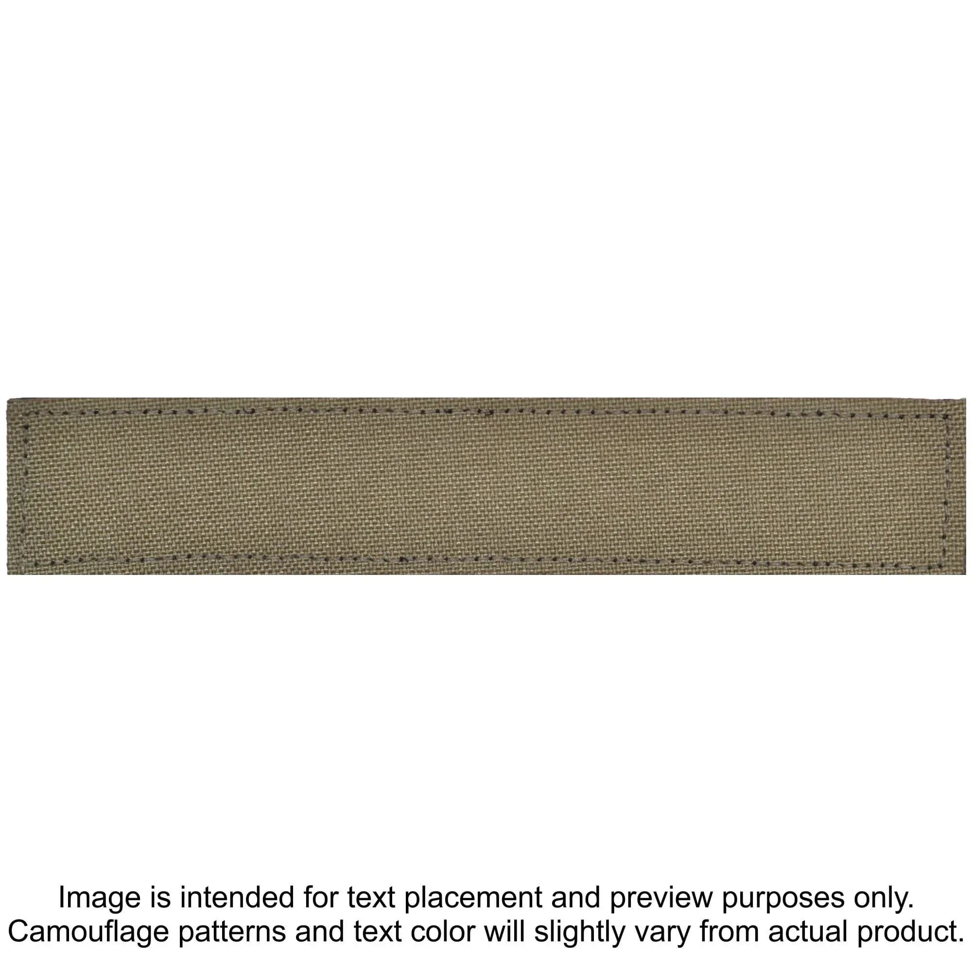 Tactical Gear Junkie Patches Tan 499 CORDURA® POLICE Heat Press Vinyl - 1x5 CORDURA® Patch