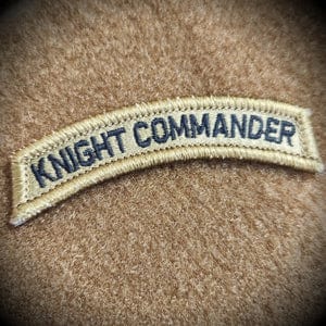 Tactical Gear Junkie Patches OCP/Black Fully Embroidered Custom Text Patch Fully Embroidered OCP/Black - Long Tab