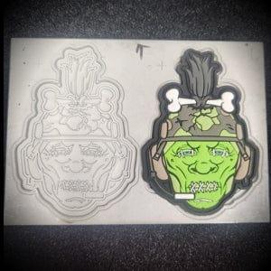 Tactical Gear Junkie Patches Tactical Voodoo Shrunken Head - 3.5" PVC Patch
