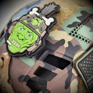 Tactical Gear Junkie Patches Tactical Voodoo Shrunken Head - 3.5" PVC Patch