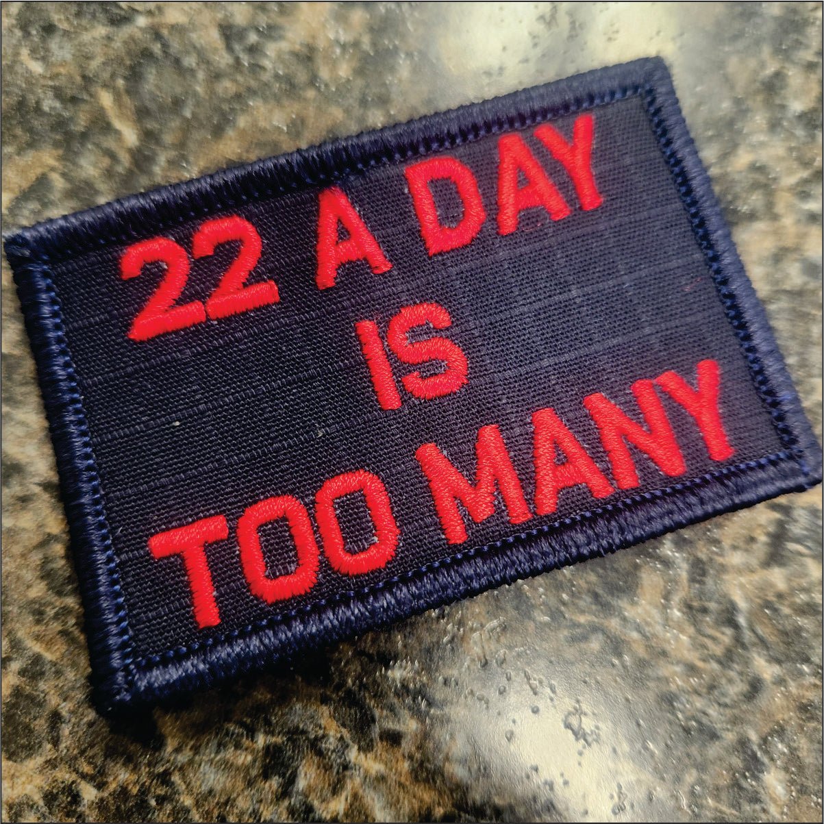 Custom Text Patch - 2x3 - Easily Create your own patches! Add your text, choose the colors and done!