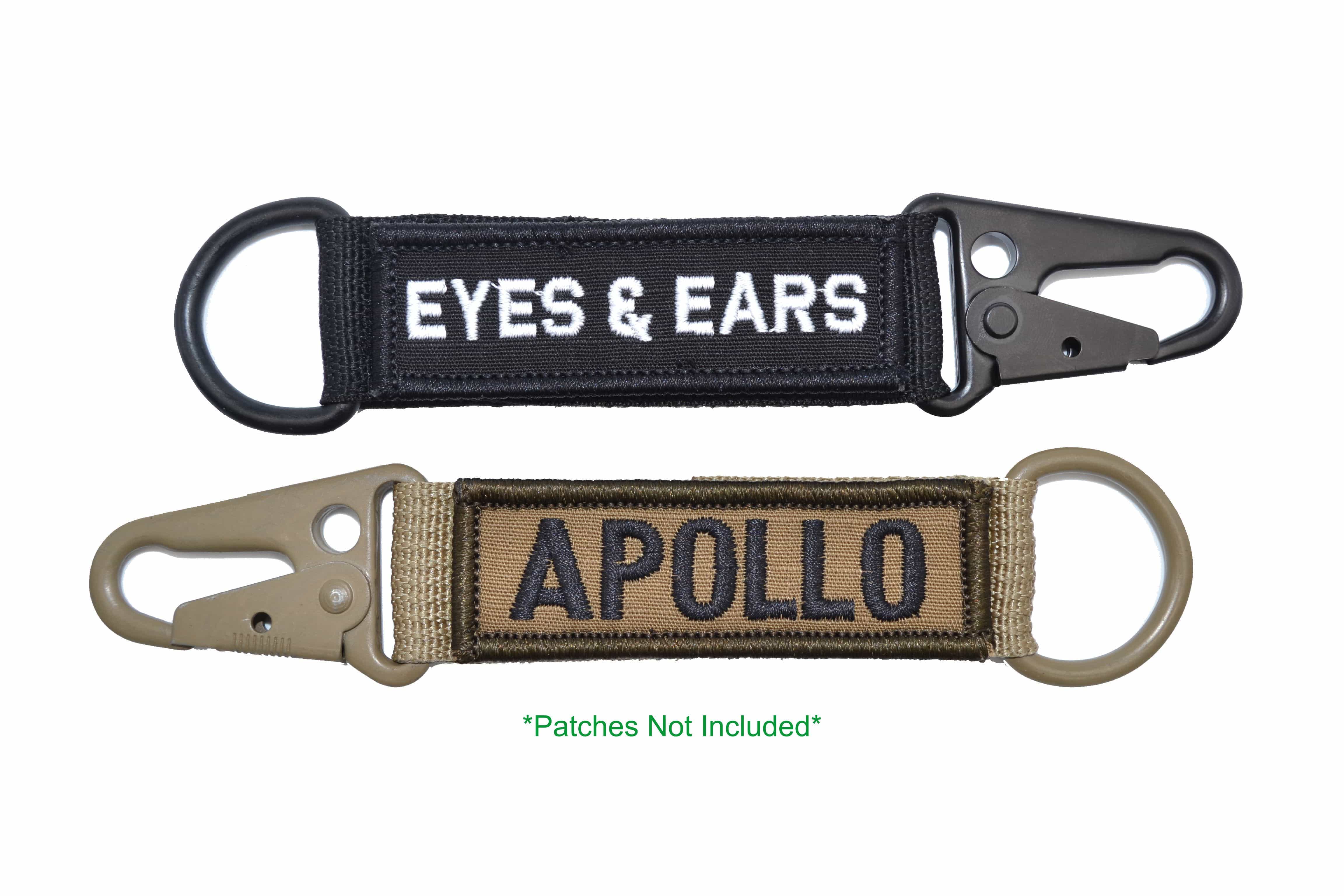 Tactical Gear Junkie Accessories HK 3'' Loop Keychain with D-Ring - American Made
