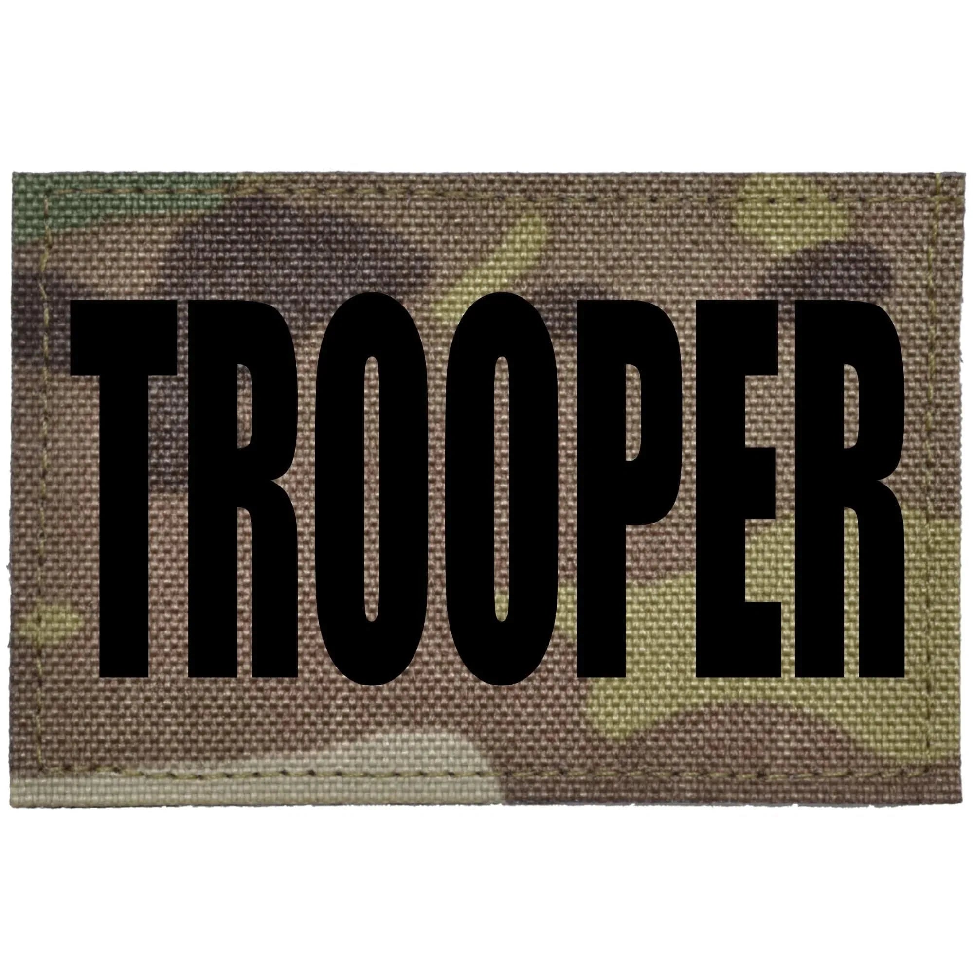 Tactical Gear Junkie Patches TROOPER Heat Press Vinyl - 2x3 CORDURA® Patch