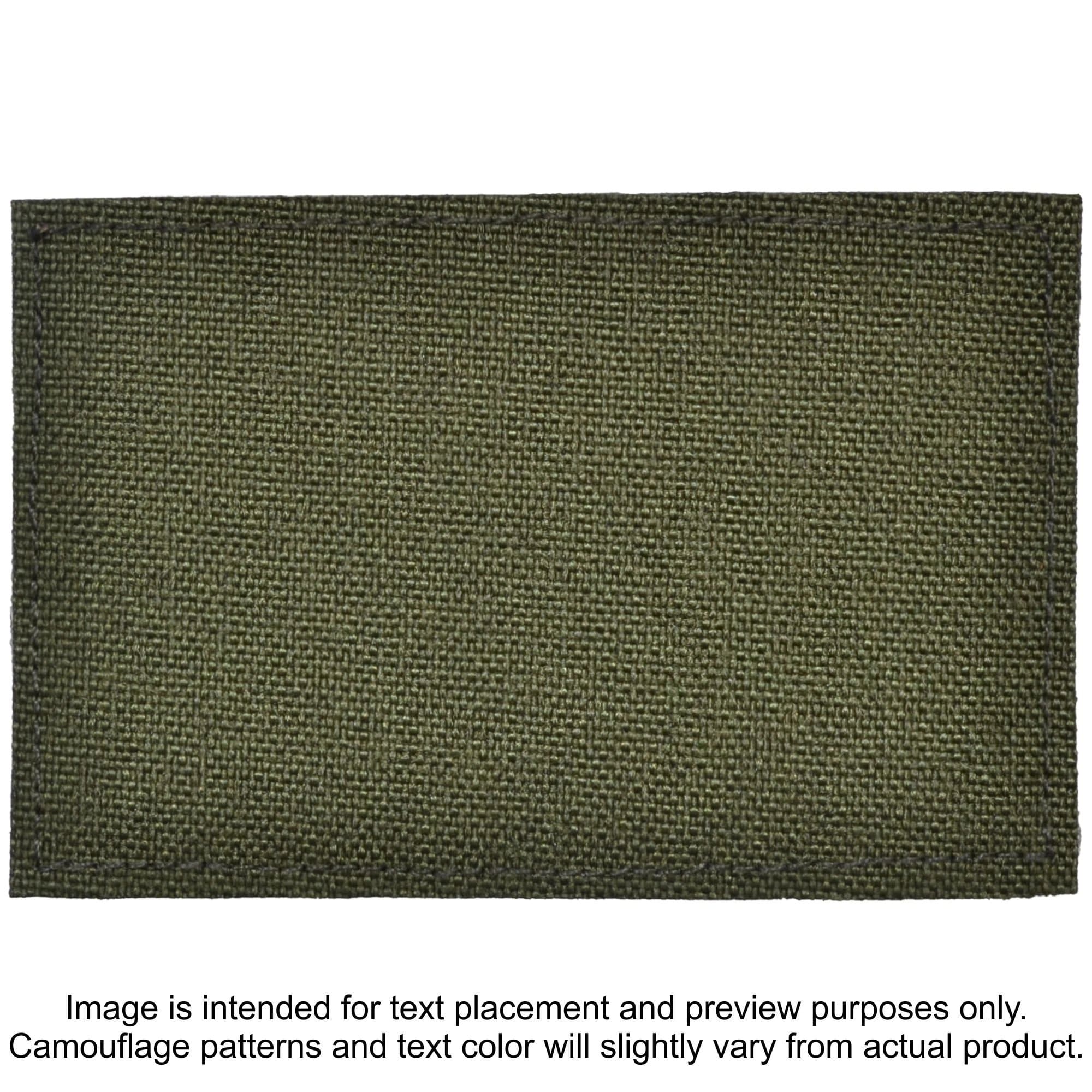 Tactical Gear Junkie Patches Olive Drab CORDURA® SHERIFF Heat Press Vinyl - 2x3 CORDURA® Patch