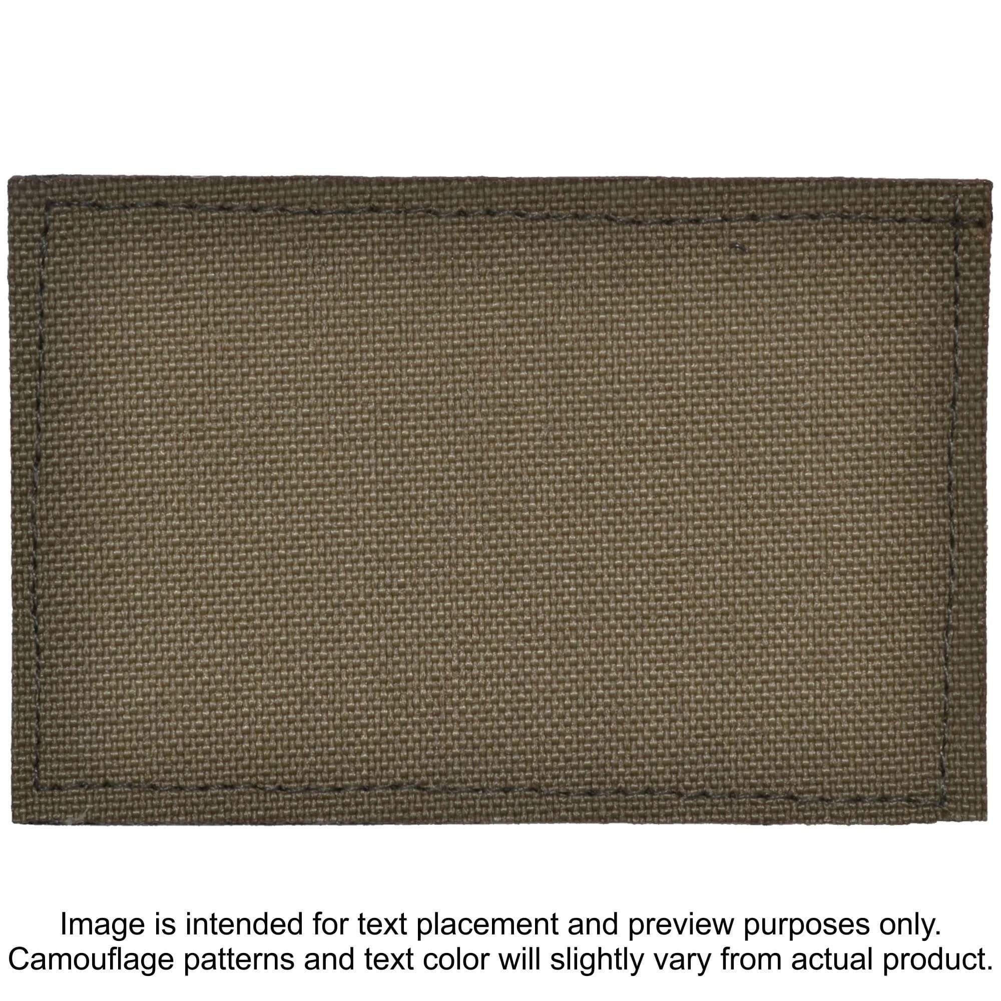 Tactical Gear Junkie Patches Ranger Green CORDURA® TROOPER Heat Press Vinyl - 2x3 CORDURA® Patch