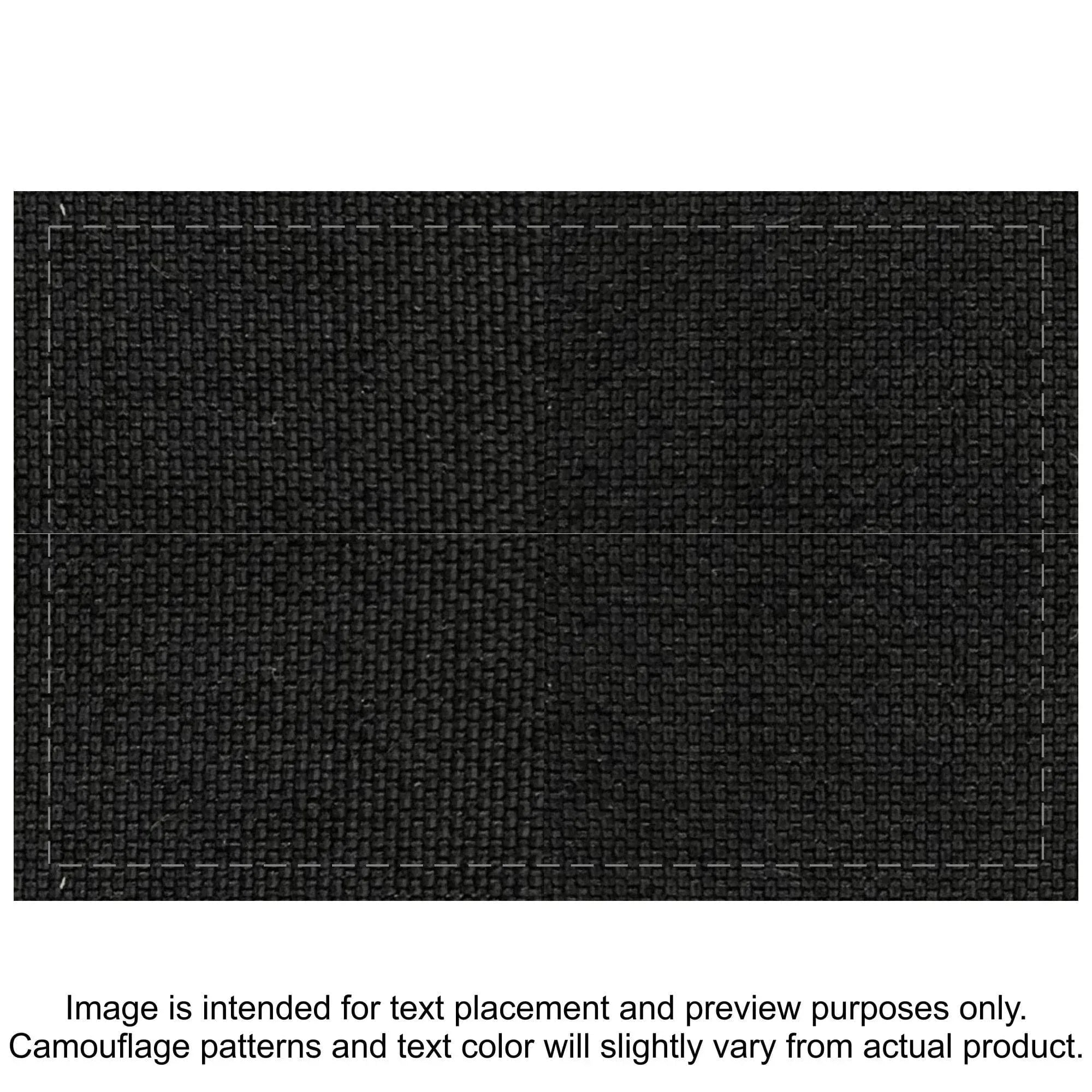 Tactical Gear Junkie Patches Black CORDURA® POLICE Heat Press Vinyl - 2x3 CORDURA® Patch