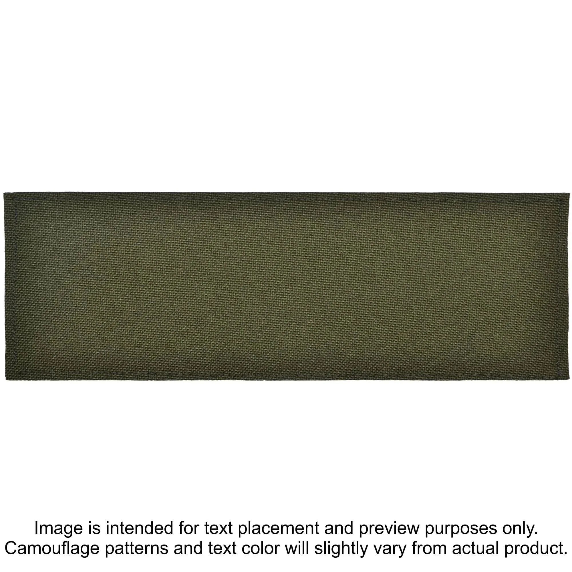Tactical Gear Junkie Patches Olive Drab CORDURA® POLICE Heat Press Vinyl - 2x6 CORDURA® Patch