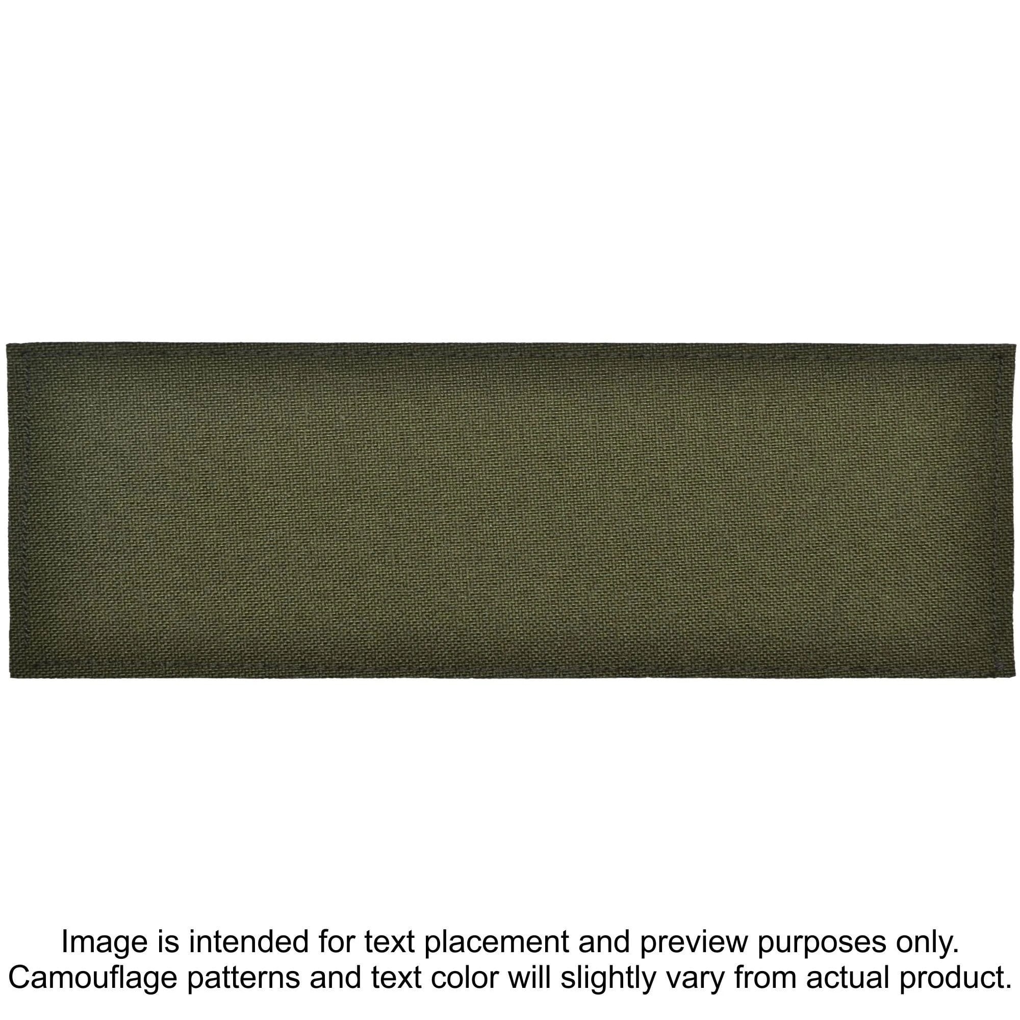 Tactical Gear Junkie Patches Olive Drab CORDURA® TROOPER Heat Press Vinyl - 2x6 CORDURA® Patch