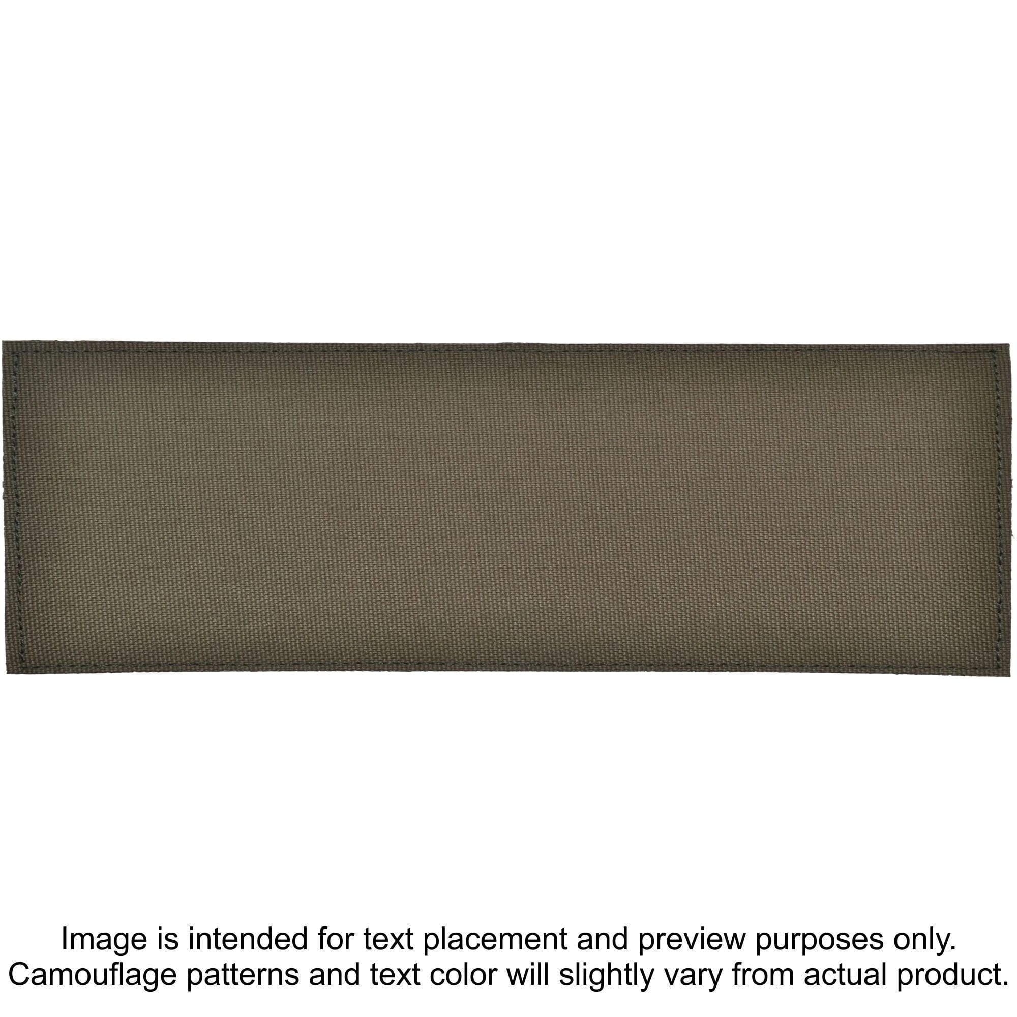 Tactical Gear Junkie Patches Ranger Green CORDURA® POLICE Heat Press Vinyl - 2x6 CORDURA® Patch