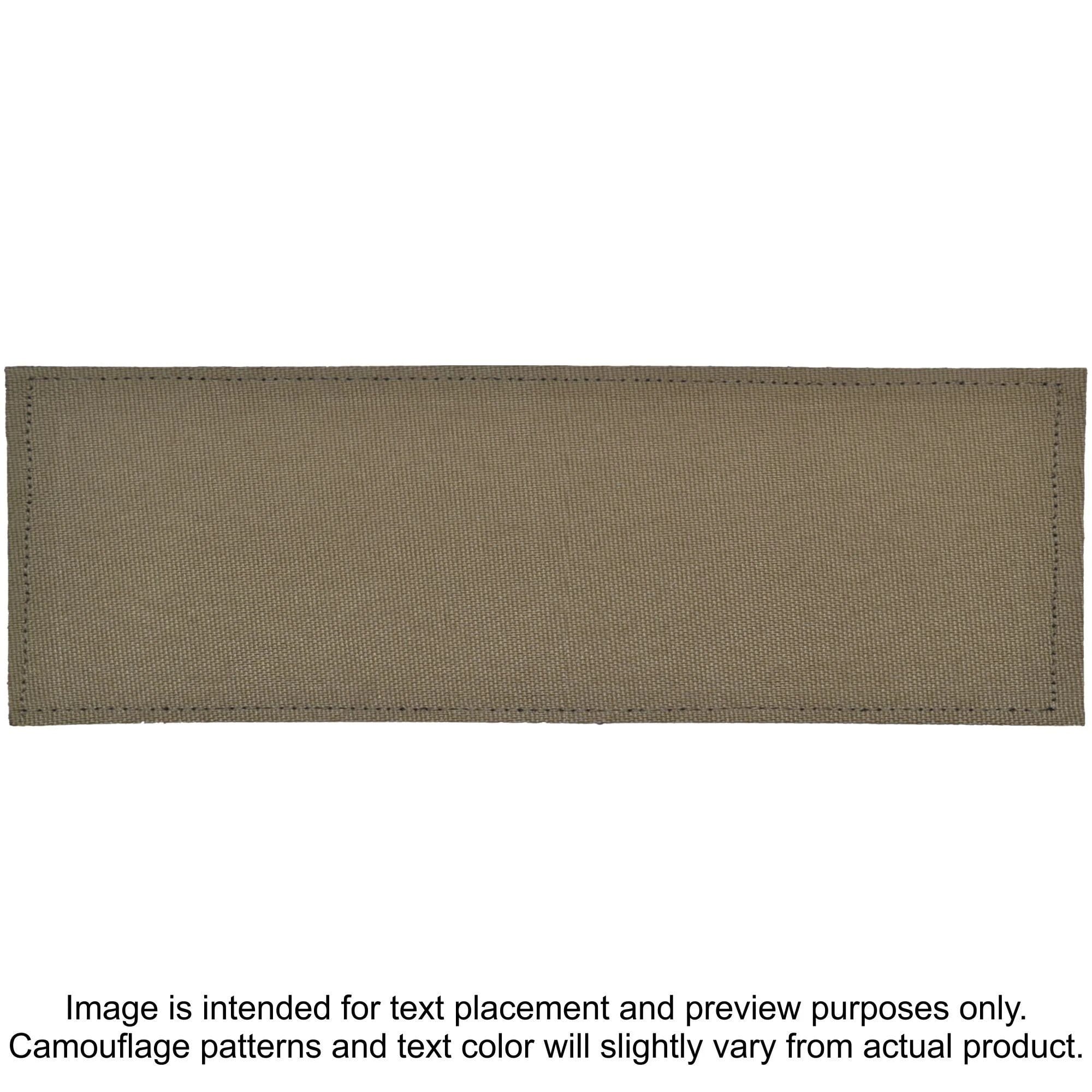 Tactical Gear Junkie Patches Tan 499 CORDURA® SHERIFF Heat Press Vinyl - 2x6 CORDURA® Patch