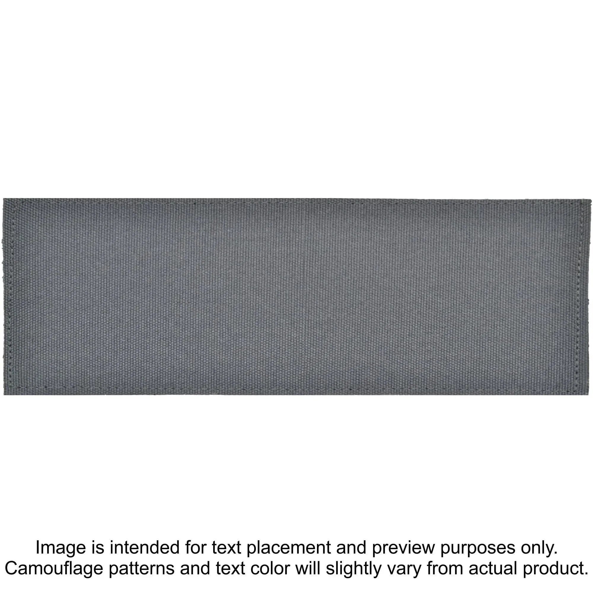 Tactical Gear Junkie Patches Wolf Gray POLICE Heat Press Vinyl - 2x6 CORDURA® Patch