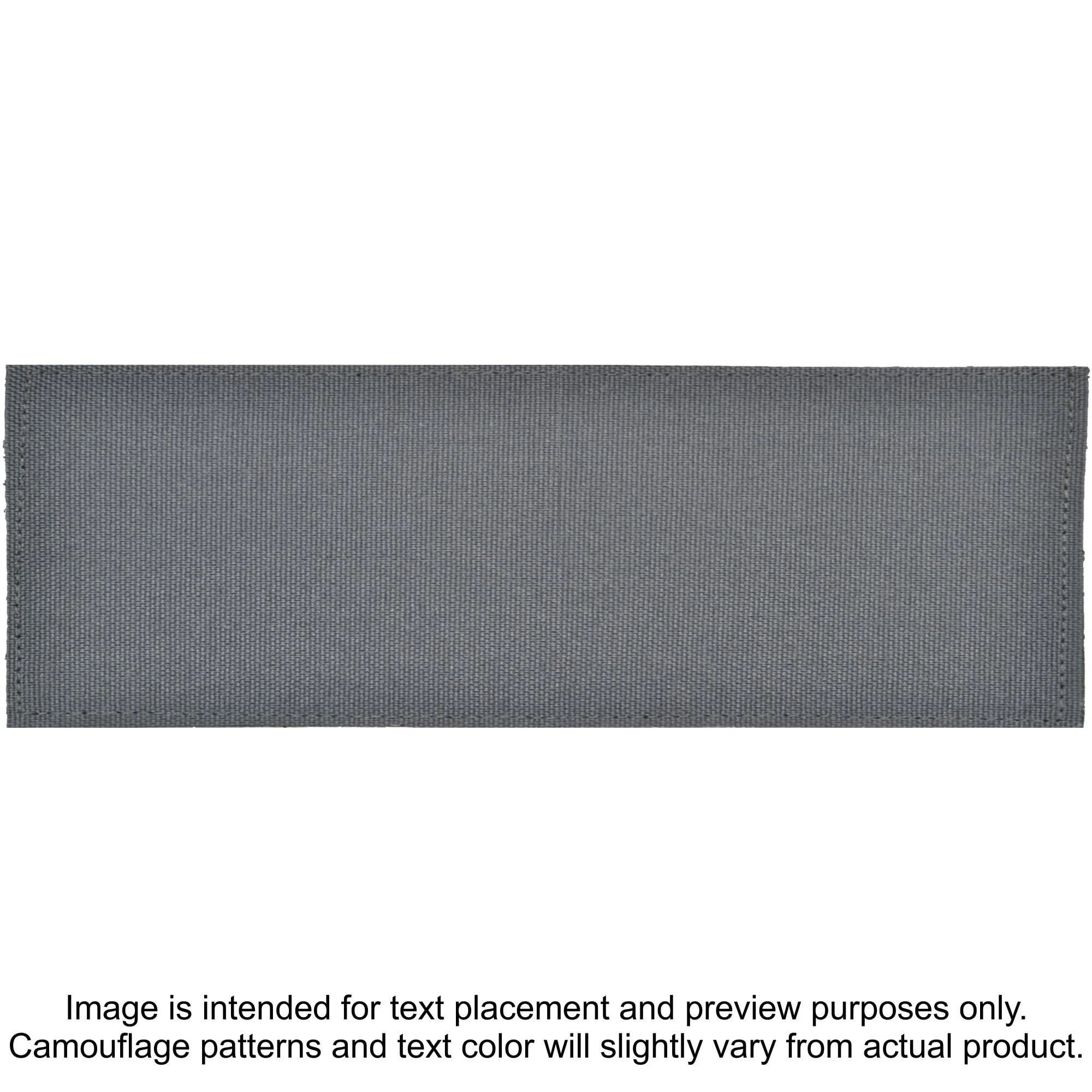 Tactical Gear Junkie Patches Wolf Gray SHERIFF Heat Press Vinyl - 2x6 CORDURA® Patch