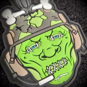 Tactical Gear Junkie Patches Tactical Voodoo Shrunken Head - 3.5" PVC Patch