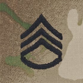 Tactical Gear Junkie Rank SSG Army Rank - SEW ON - 3-Color OCP