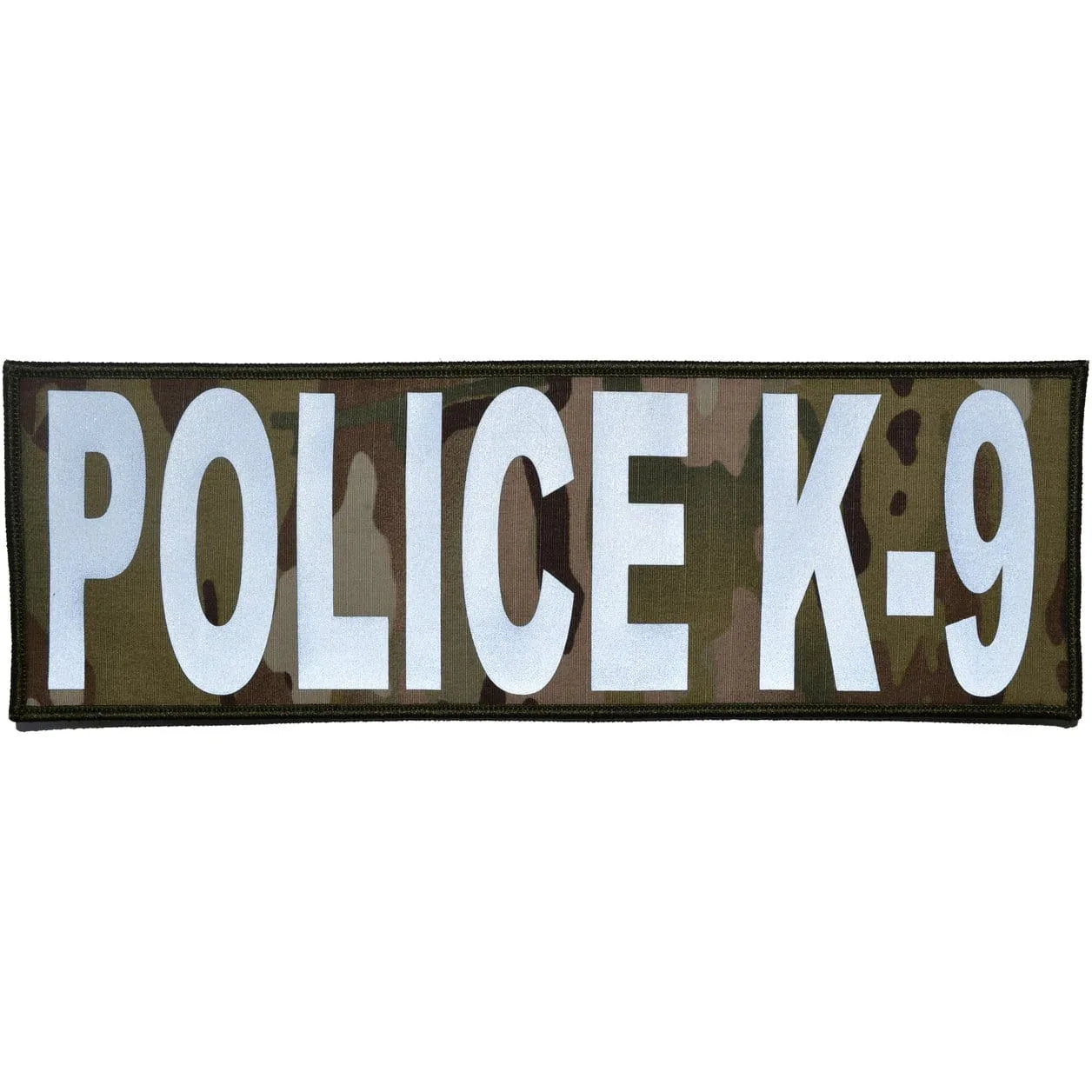 Tactical Gear Junkie Patches MultiCam Police K-9 Reflective - 4x12 Patch