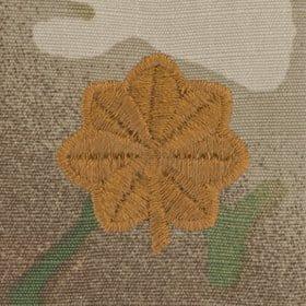 Tactical Gear Junkie Rank MAJ Army Rank - SEW ON - 3-Color OCP