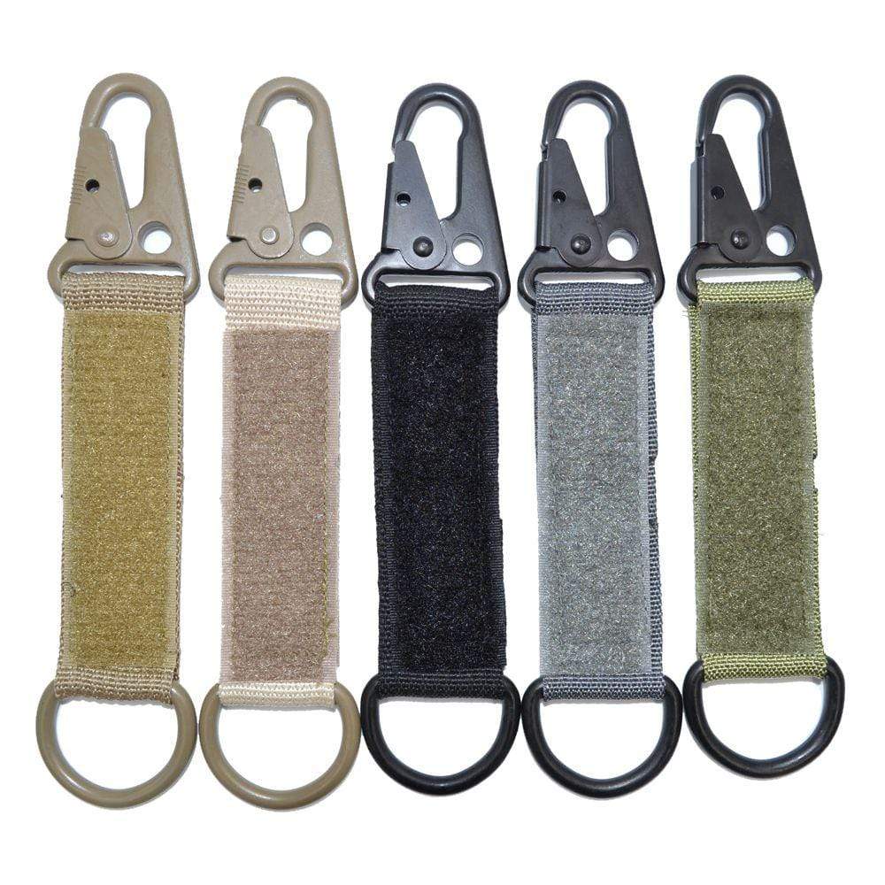 Tactical Gear Junkie Accessories HK 3'' Loop Keychain with D-Ring - American Made