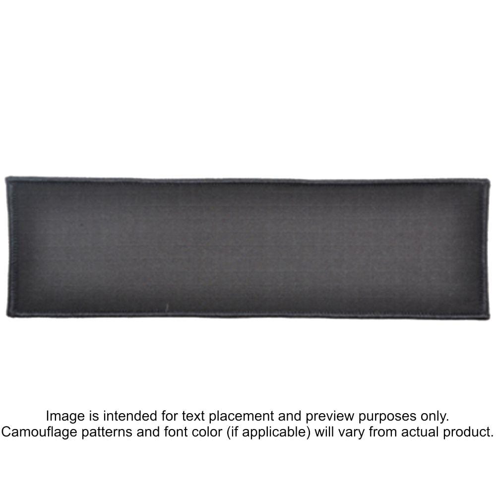 Tactical Gear Junkie Patches Black / Hook Fastener Custom Reflective Patch - 3x10