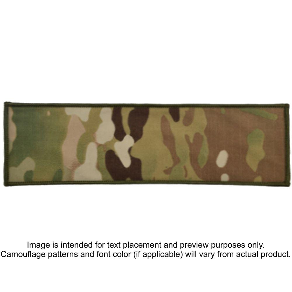 Tactical Gear Junkie Patches MultiCam / Hook Fastener Custom Reflective Patch - 3x10