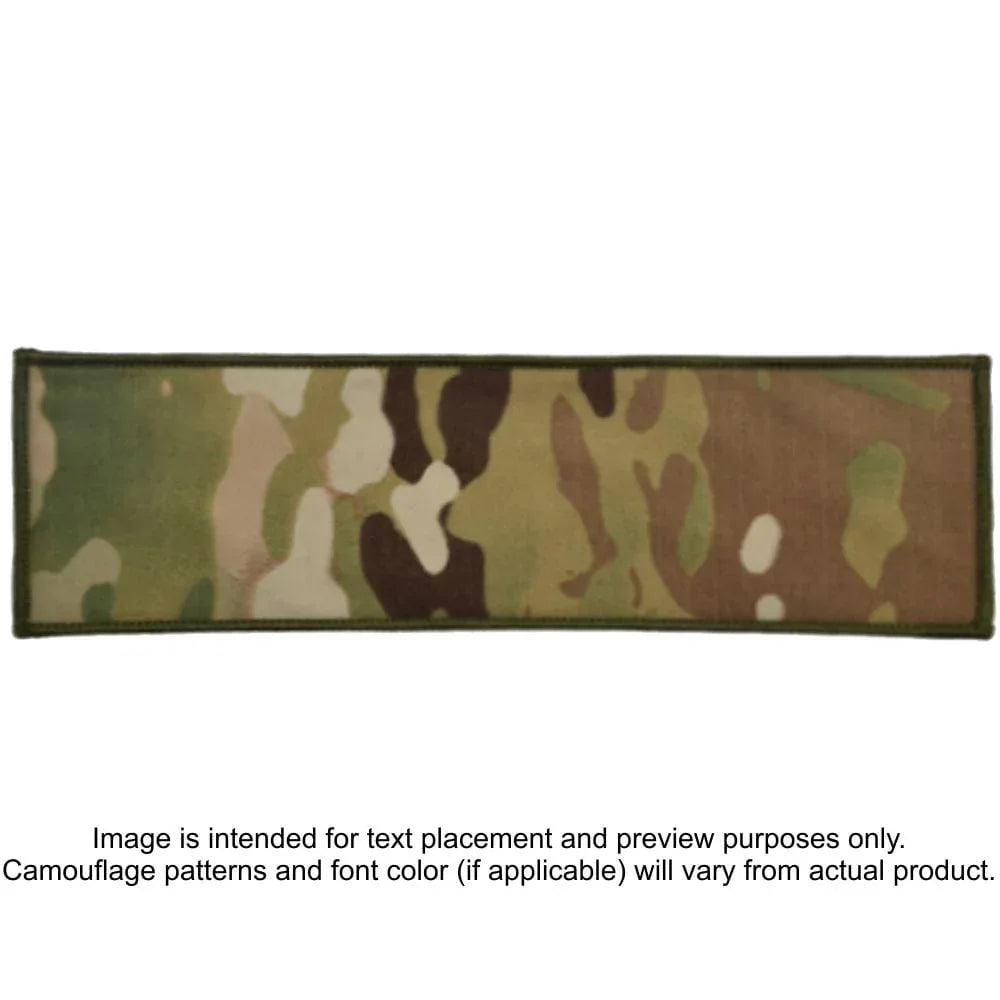 Tactical Gear Junkie Patches MultiCam / Hook Fastener Custom Reflective Patch - 3x10