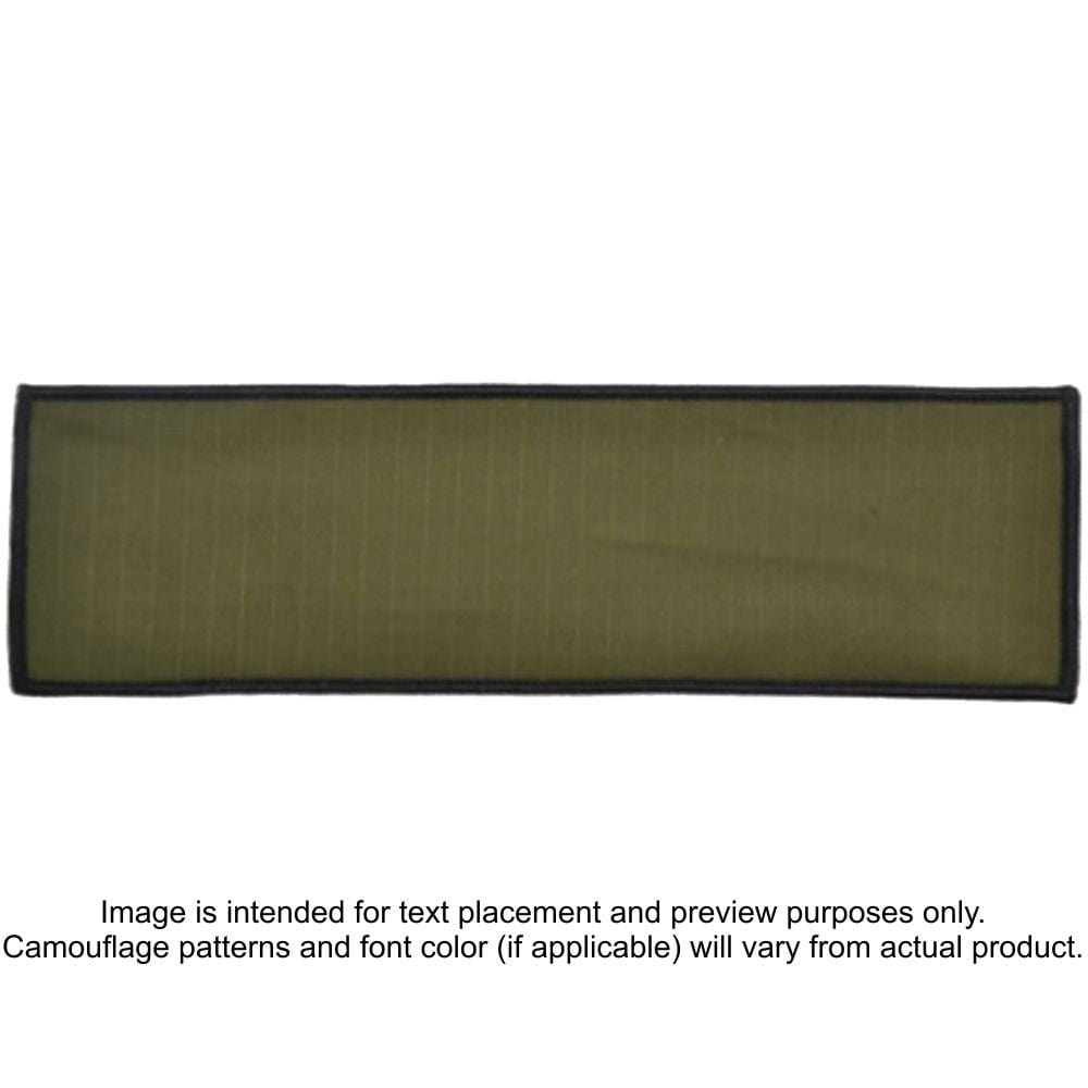 Tactical Gear Junkie Patches Olive Drab / Hook Fastener Custom Reflective Patch - 3x10
