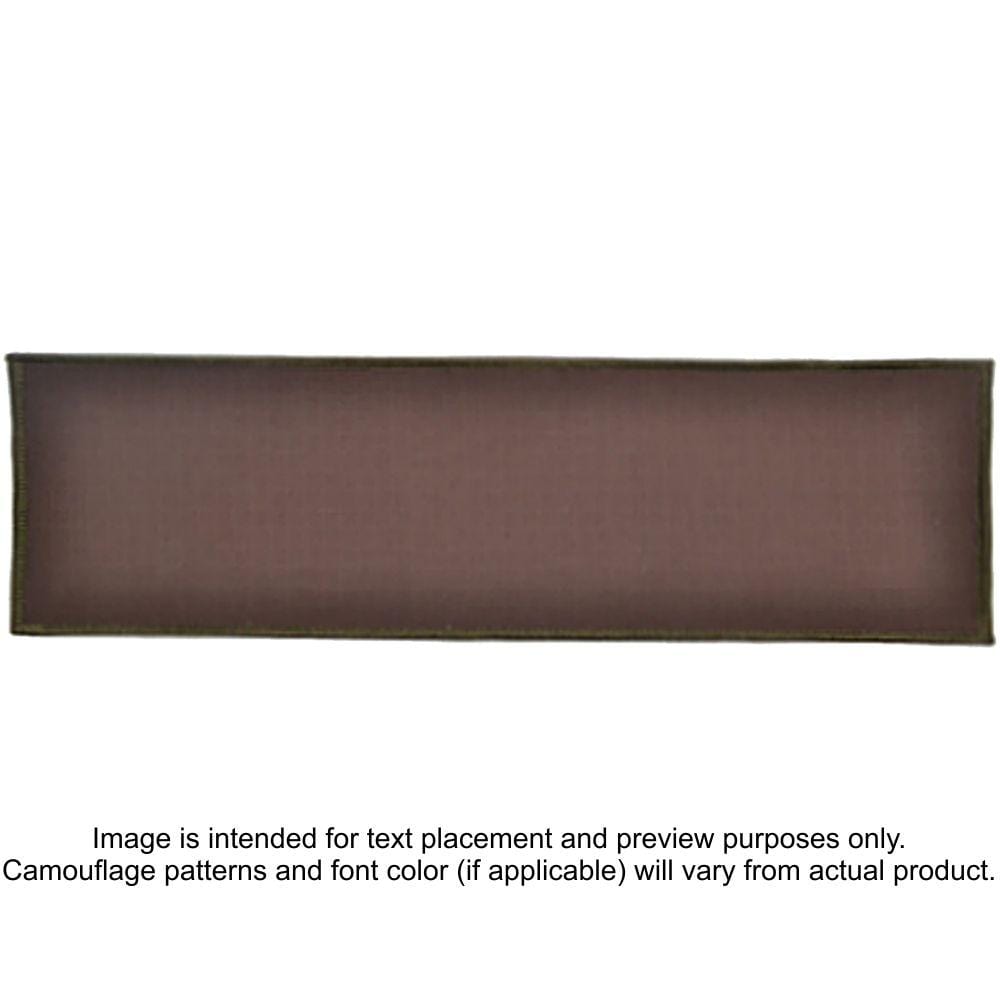 Tactical Gear Junkie Patches Sheriff's Brown / Hook Fastener Custom Reflective Patch - 3x10