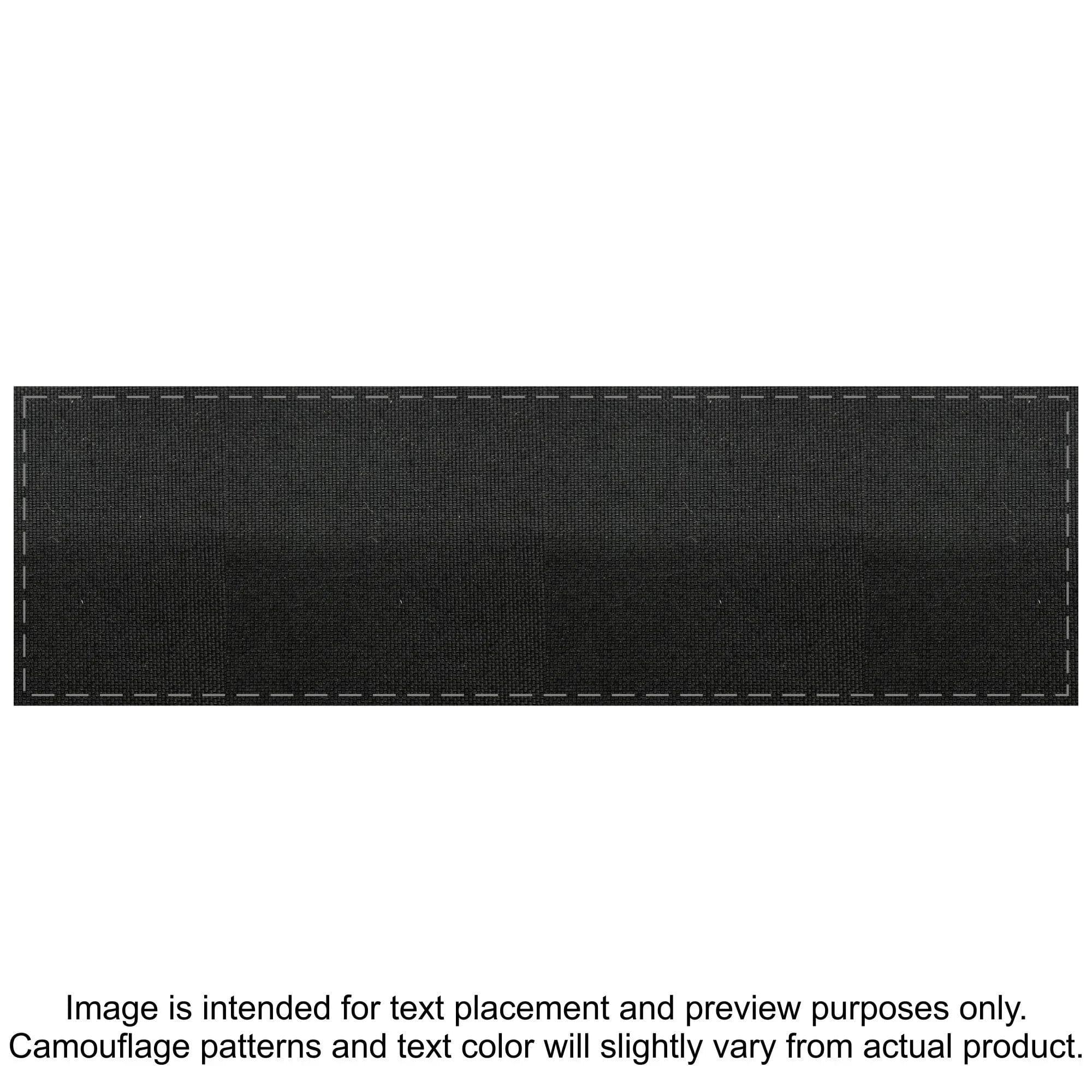 Tactical Gear Junkie Patches Black CORDURA® SHERIFF Heat Press Vinyl - 3x10 CORDURA® Patch