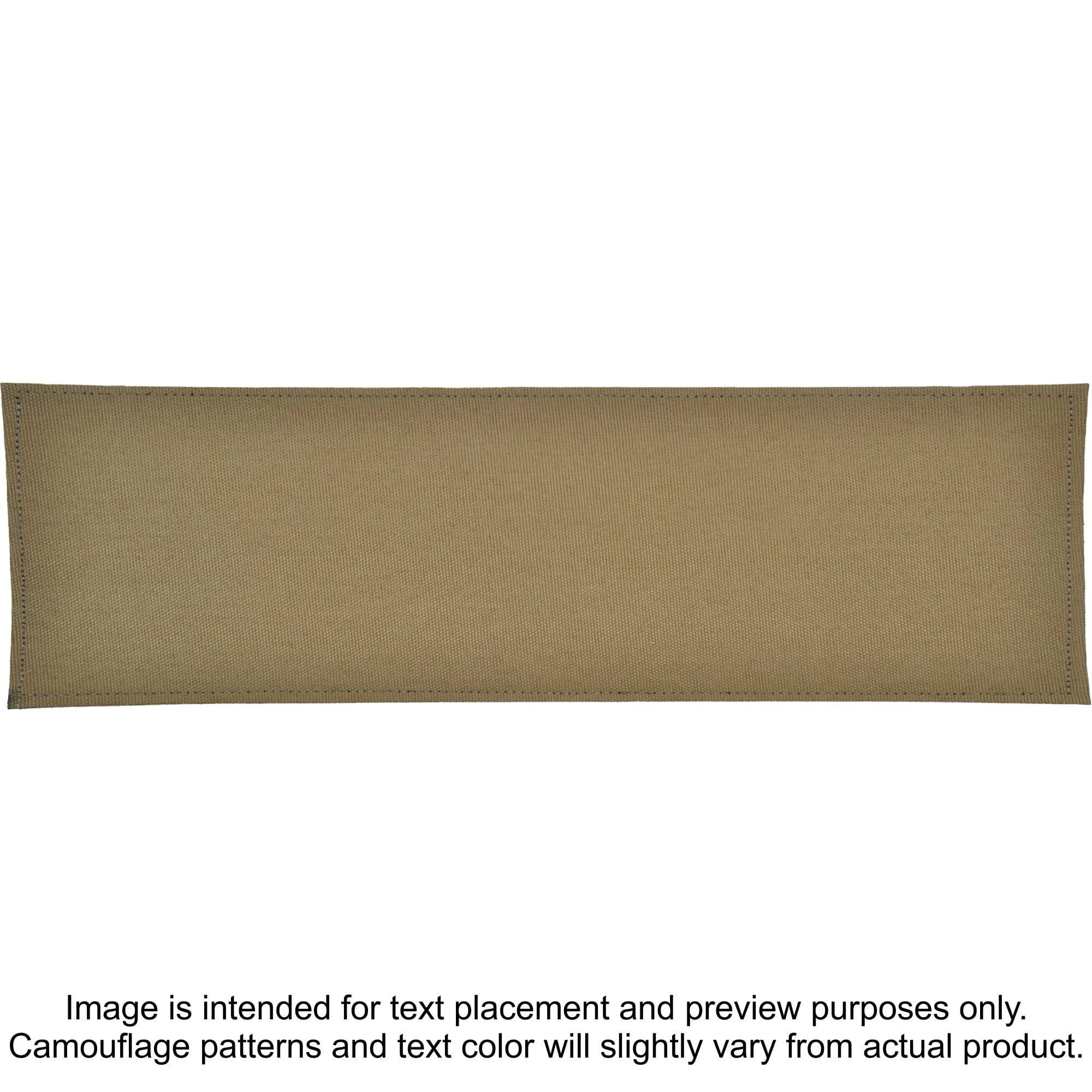 Tactical Gear Junkie Patches Coyote Brown CORDURA® TROOPER Heat Press Vinyl - 3x10 CORDURA® Patch