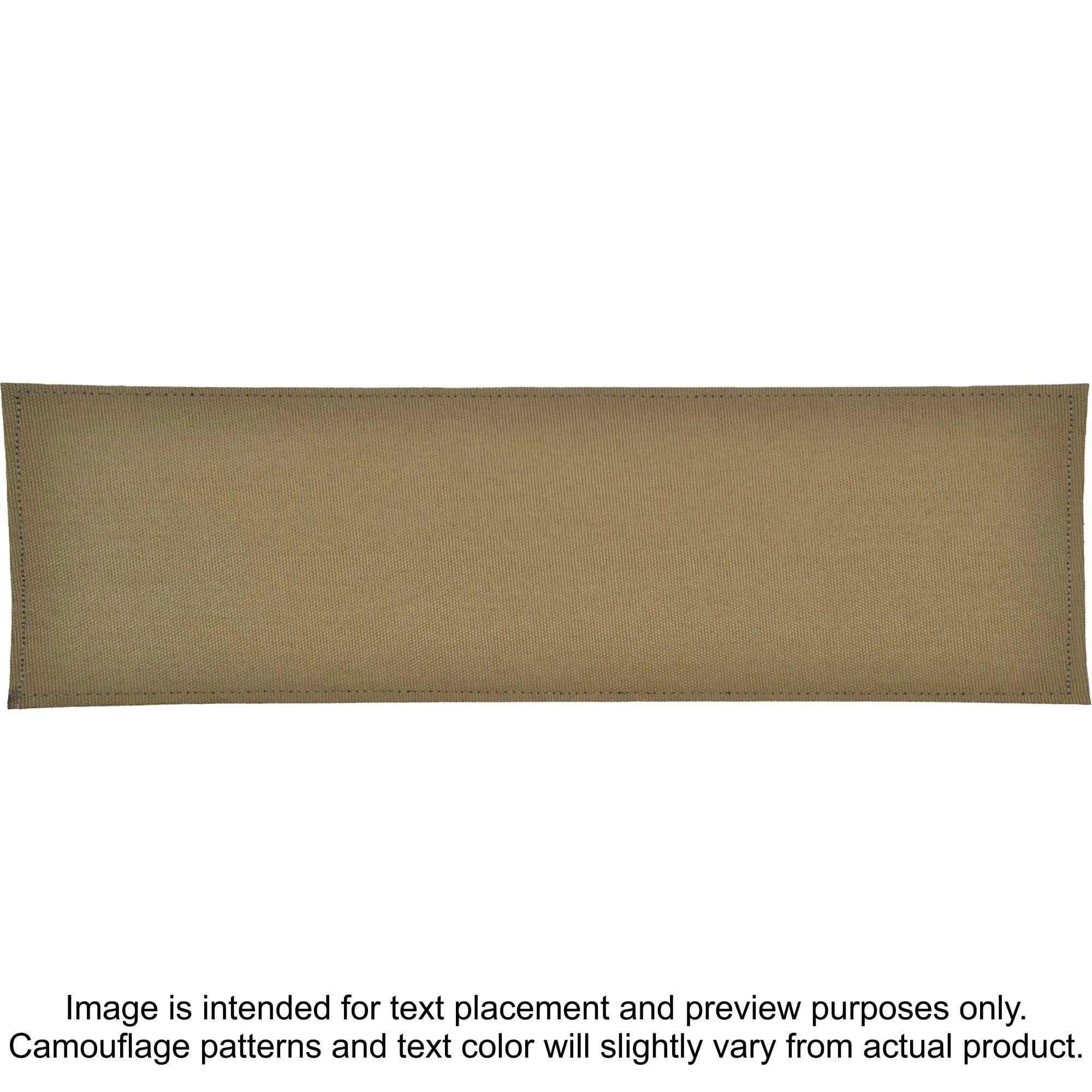 Tactical Gear Junkie Patches Coyote Brown CORDURA® POLICE Heat Press Vinyl - 3x10 CORDURA® Patch