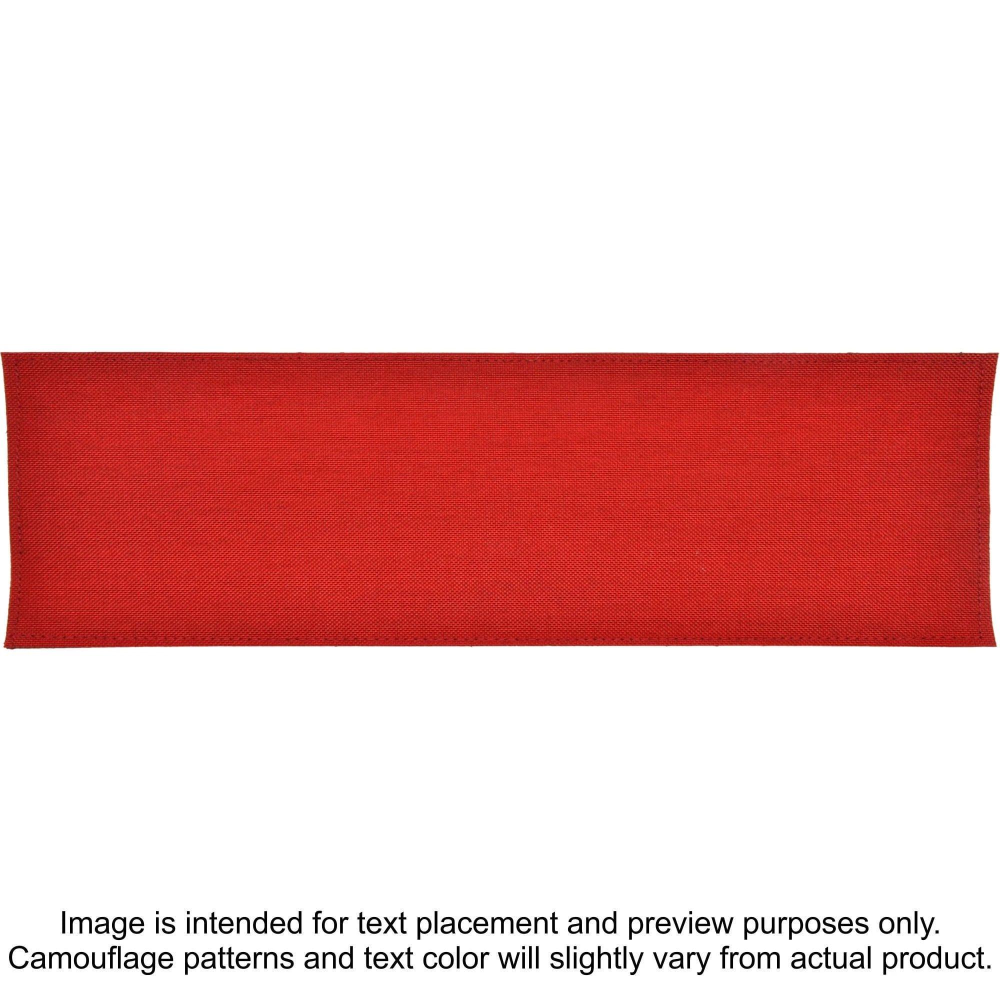 Tactical Gear Junkie Patches Red CORDURA® POLICE Heat Press Vinyl - 3x10 CORDURA® Patch