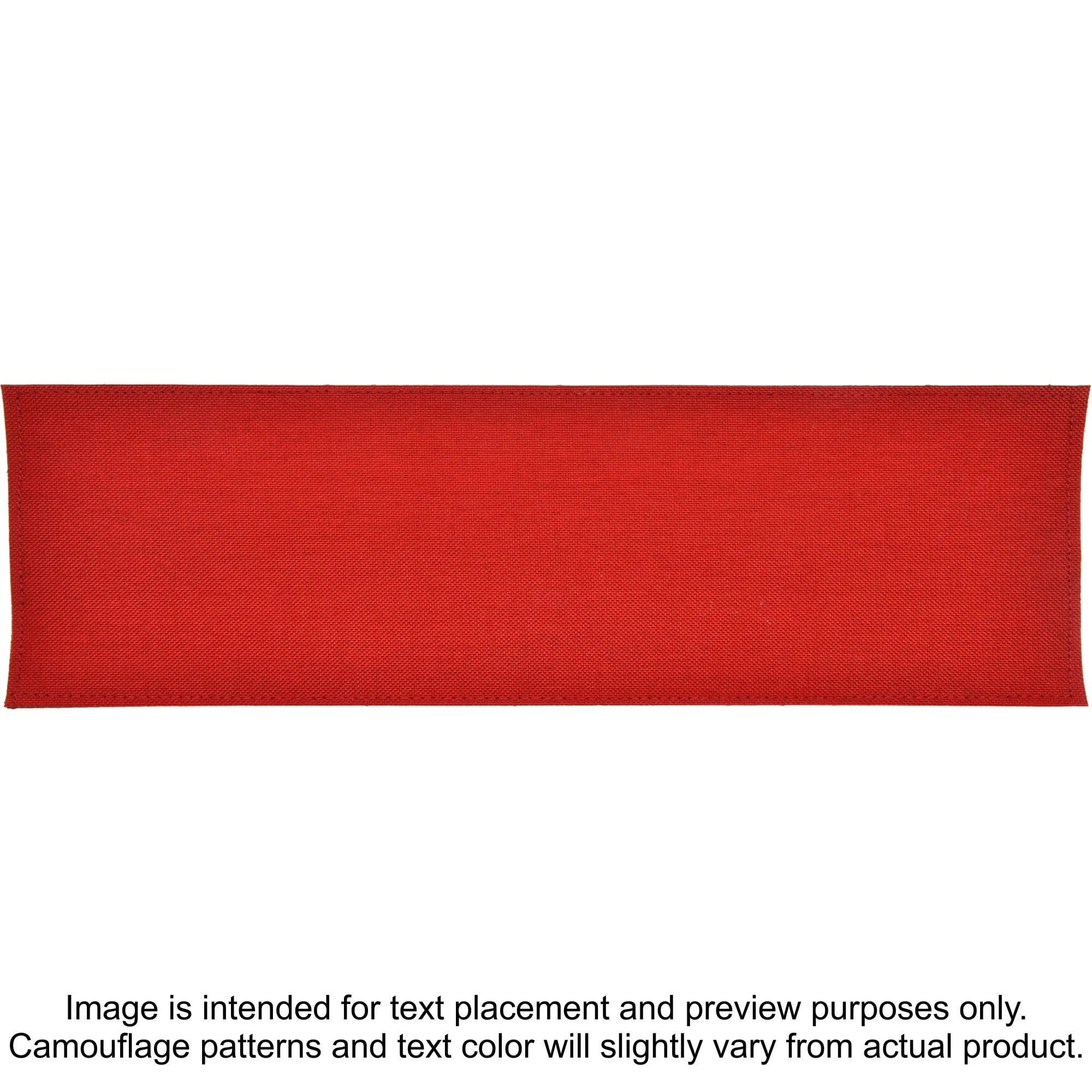 Tactical Gear Junkie Patches Red CORDURA® TROOPER Heat Press Vinyl - 3x10 CORDURA® Patch