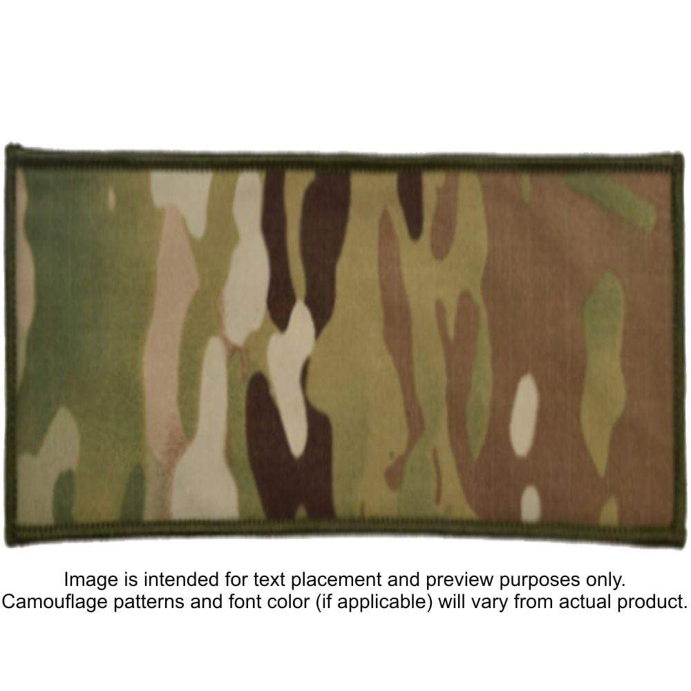 Tactical Gear Junkie Patches MultiCam / Hook Fastener Custom Reflective Patch - 3x5