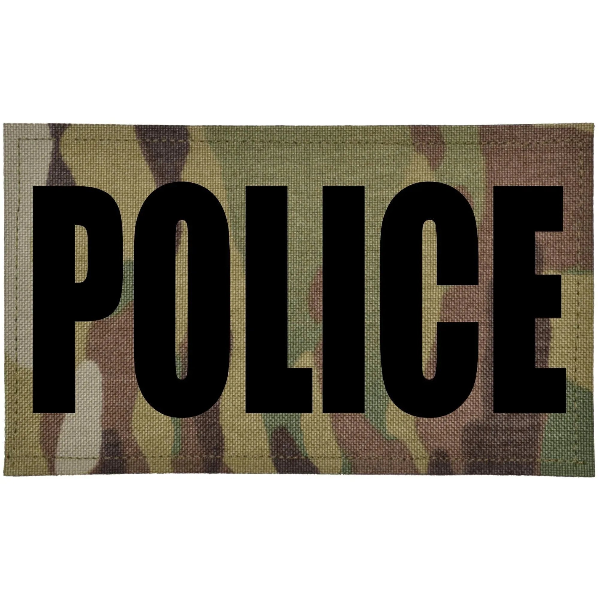 Tactical Gear Junkie Patches POLICE Heat Press Vinyl - 3x5 CORDURA® Patch