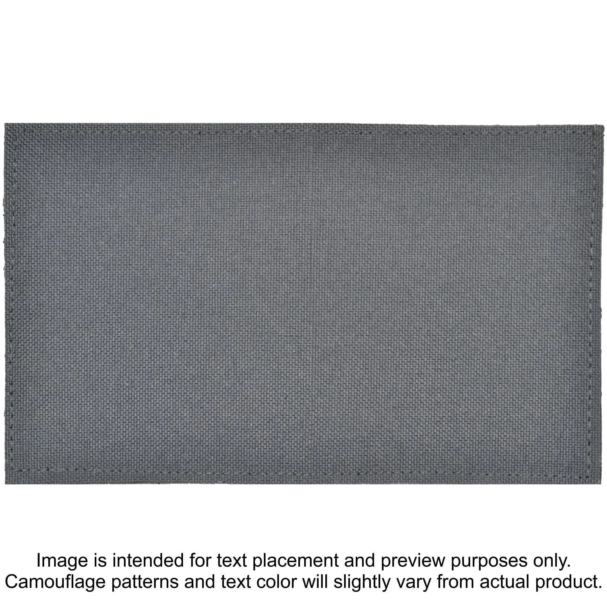 Tactical Gear Junkie Patches Wolf Gray POLICE Heat Press Vinyl - 3x5 CORDURA® Patch