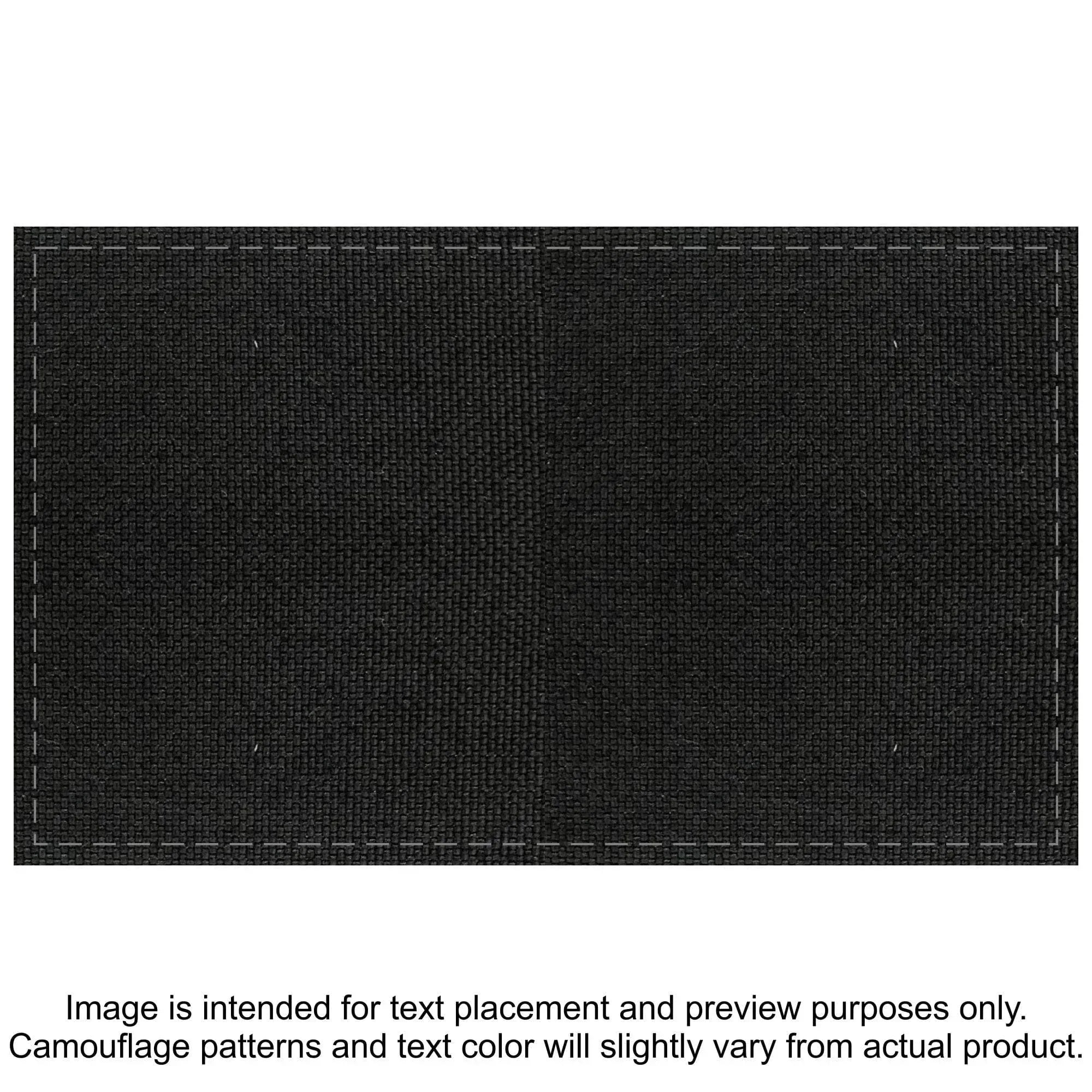 Tactical Gear Junkie Patches Black CORDURA® POLICE Heat Press Vinyl - 3x5 CORDURA® Patch