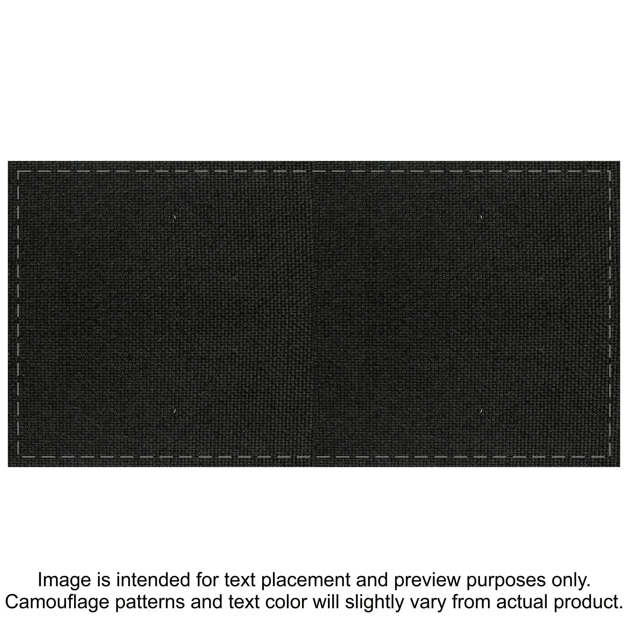 Tactical Gear Junkie Patches Black CORDURA® POLICE Heat Press Vinyl - 3x6 CORDURA® Patch