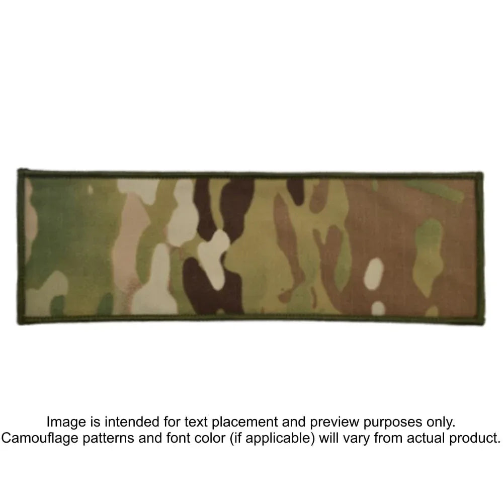 Tactical Gear Junkie Patches MultiCam / Hook Fastener Custom Reflective Patch - 3x9