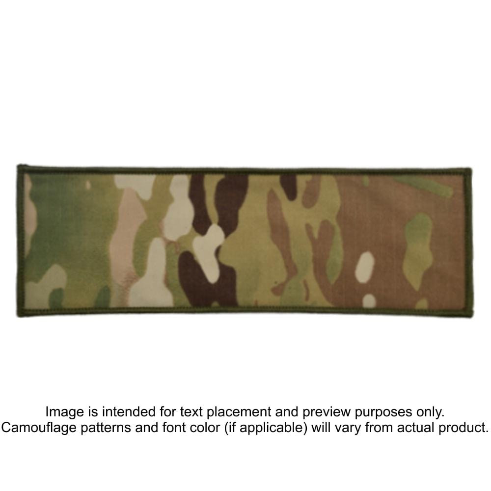 Tactical Gear Junkie Patches MultiCam / Hook Fastener Custom Reflective Patch - 4x12