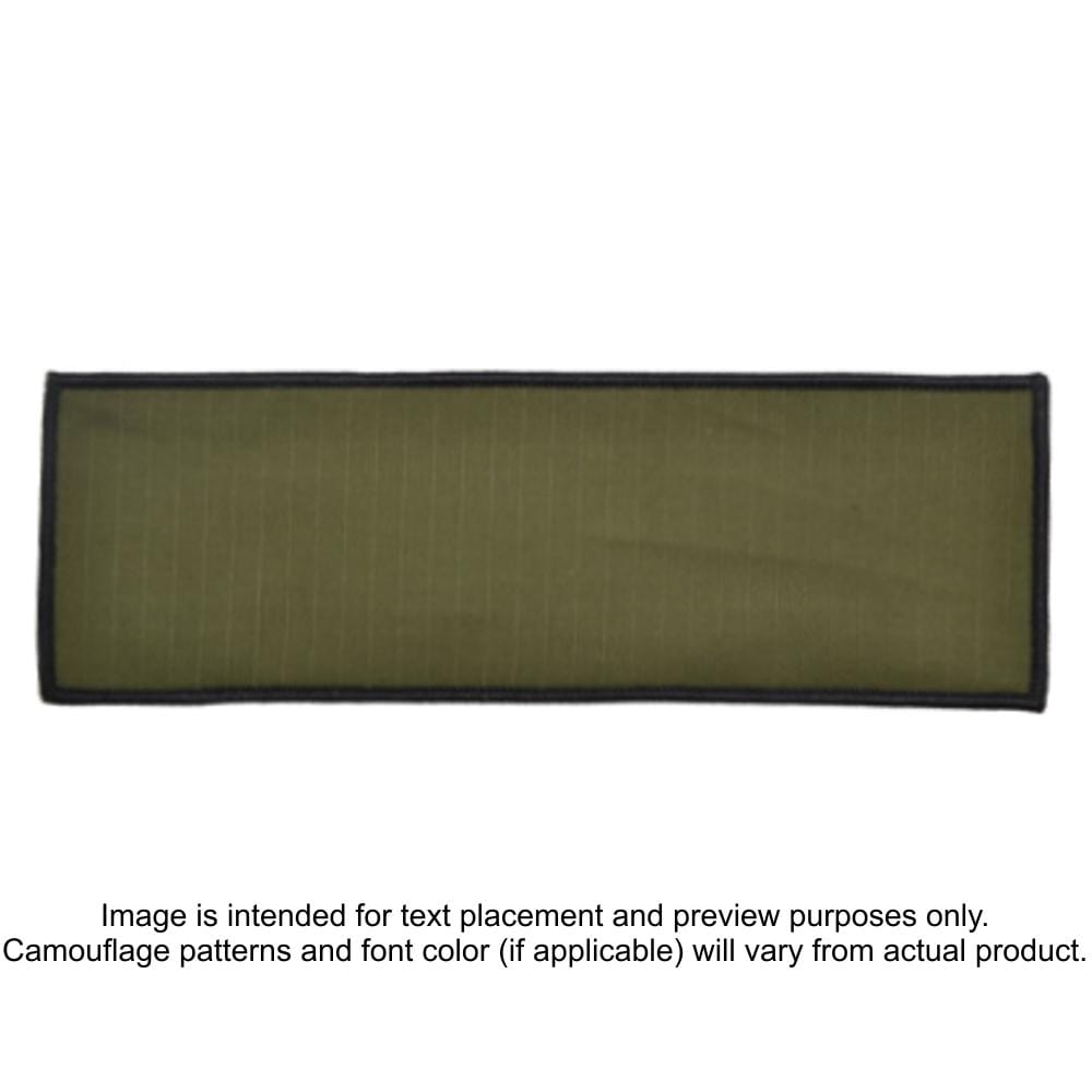 Tactical Gear Junkie Patches Olive Drab / Hook Fastener Custom Reflective Patch - 2x6