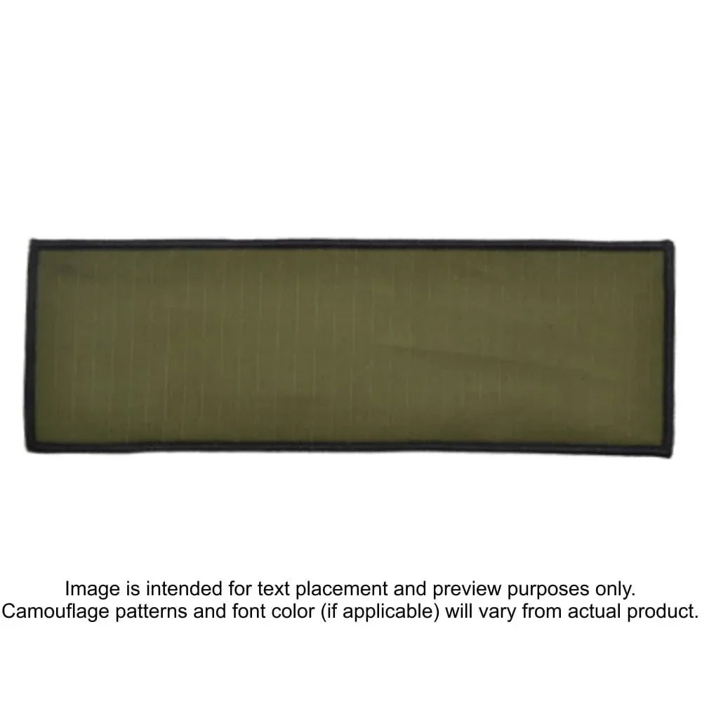 Tactical Gear Junkie Patches Olive Drab / Hook Fastener Custom Reflective Patch - 2x6