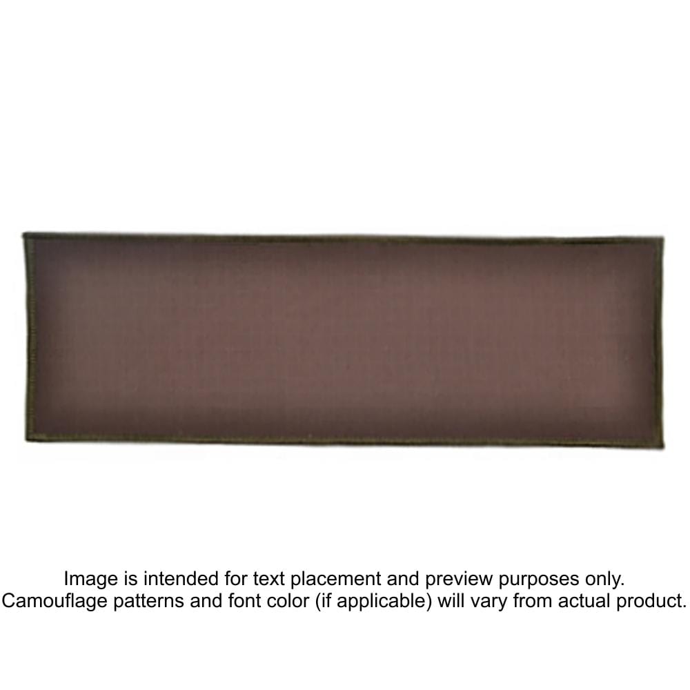 Tactical Gear Junkie Patches Sheriff's Brown / Hook Fastener Custom Reflective Patch - 4x12