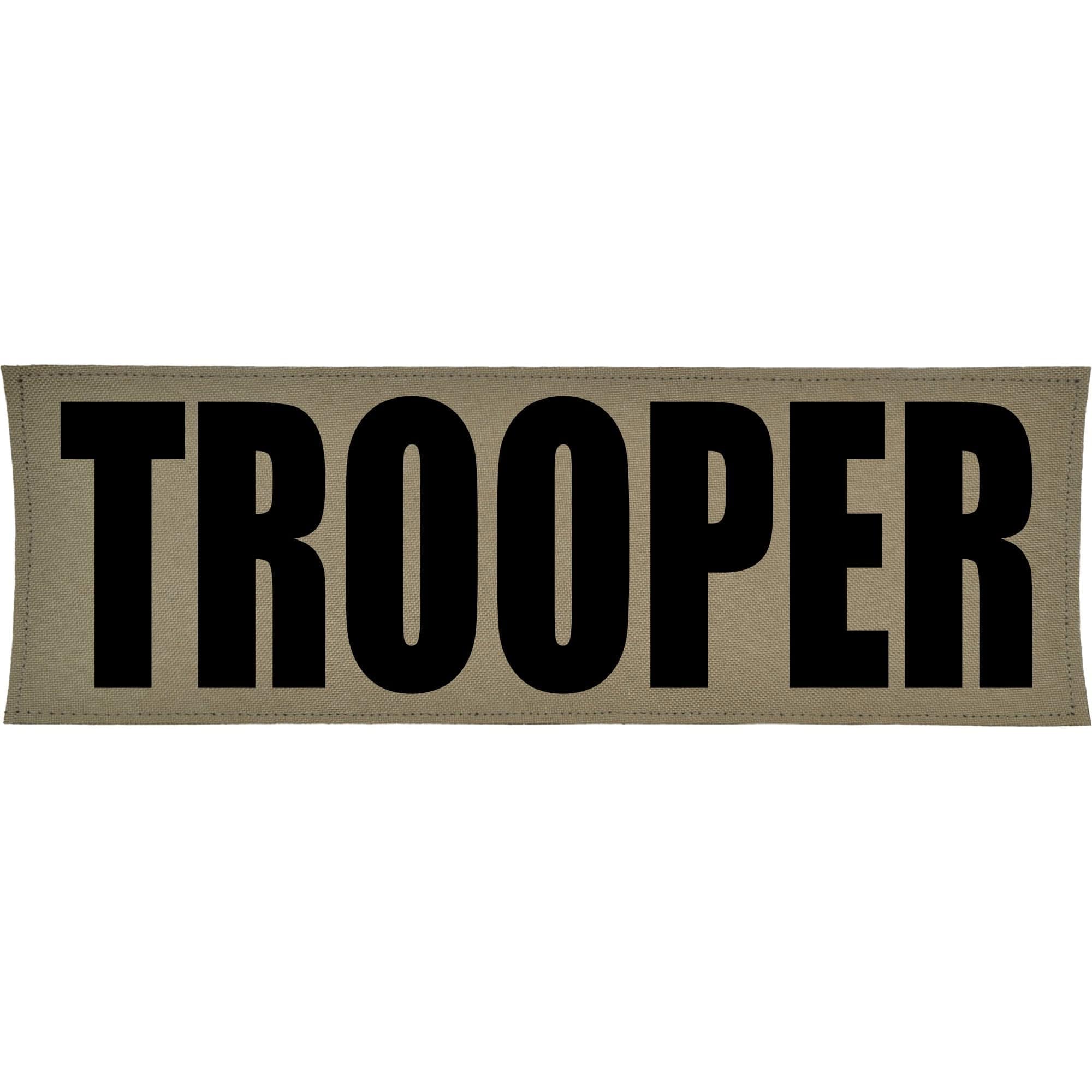 Tactical Gear Junkie Patches TROOPER Heat Press Vinyl - 3x9 CORDURA® Patch