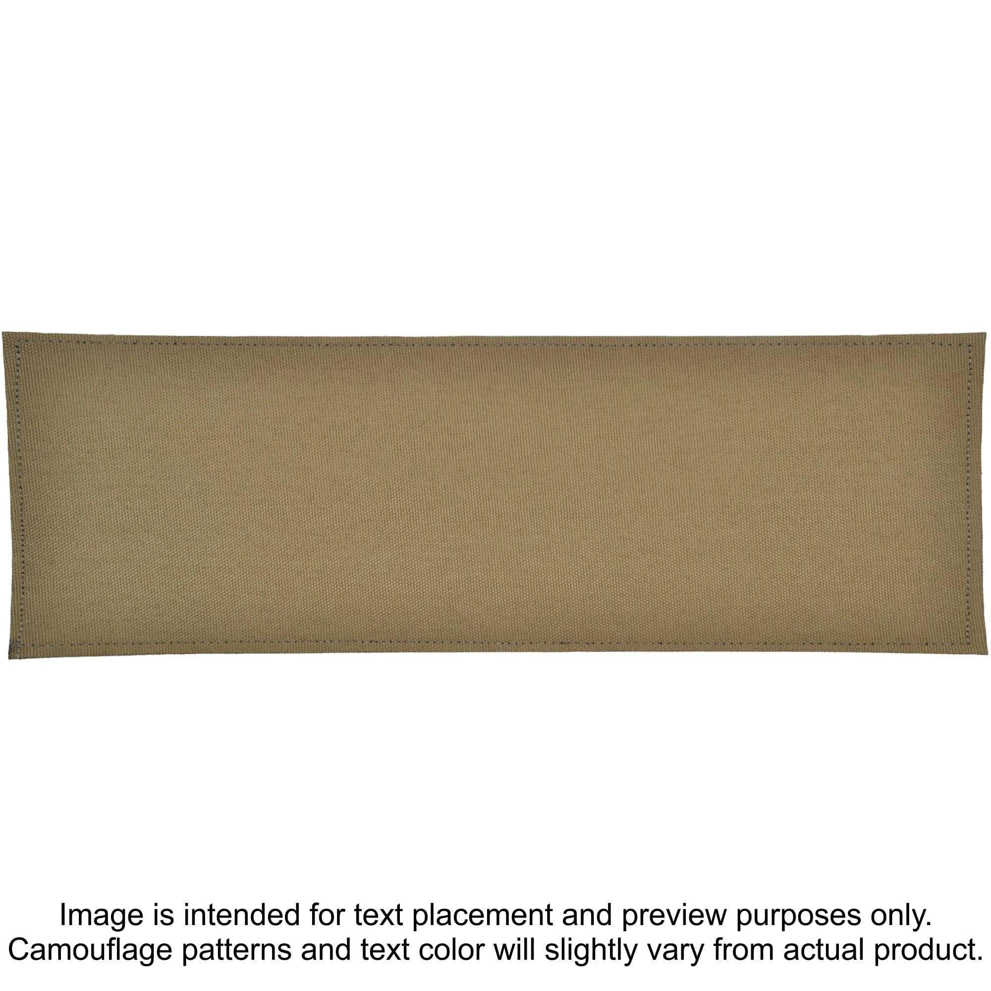 Tactical Gear Junkie Patches Coyote Brown CORDURA® POLICE Heat Press Vinyl - 3x9 CORDURA® Patch