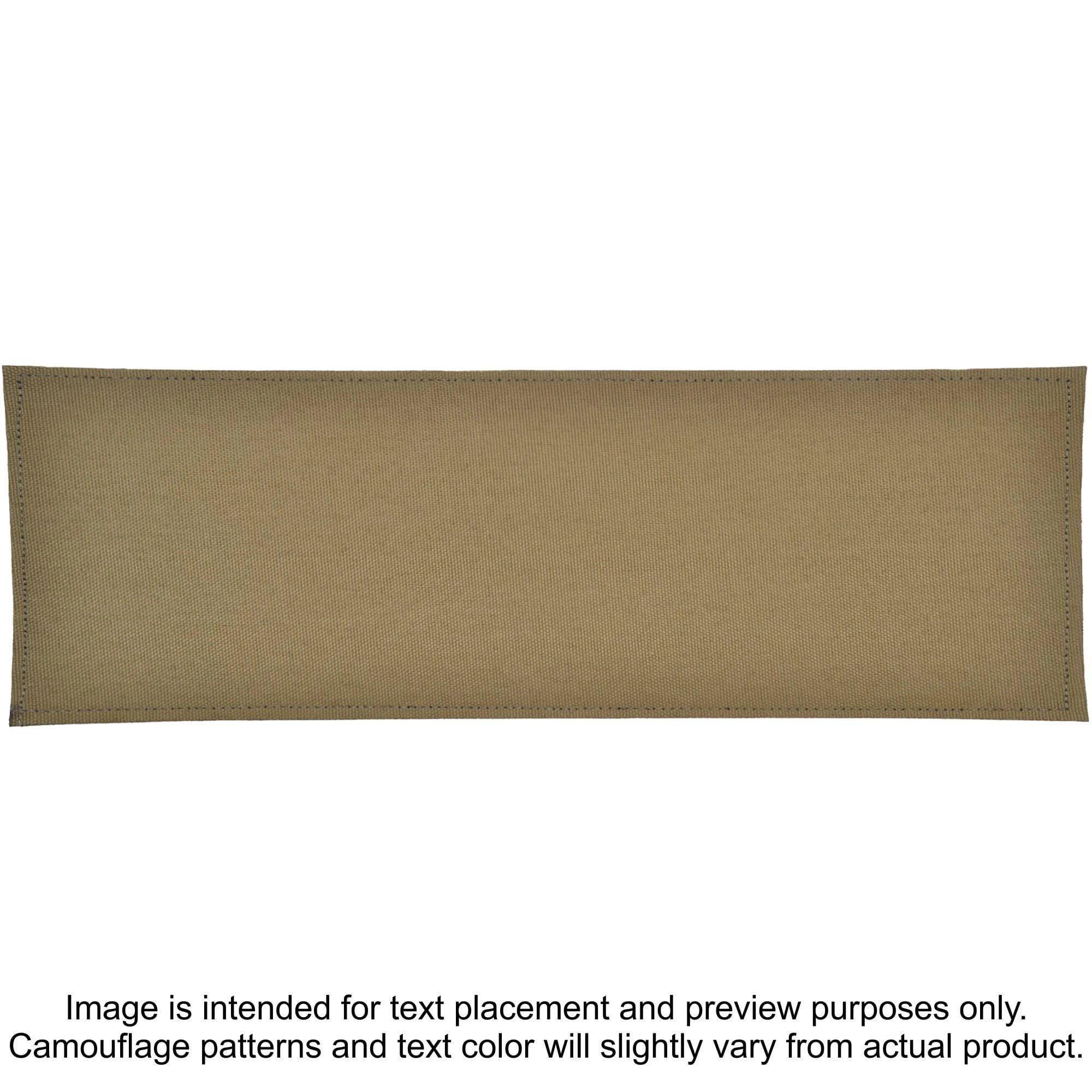 Tactical Gear Junkie Patches Coyote Brown CORDURA® SHERIFF Heat Press Vinyl - 3x9 CORDURA® Patch