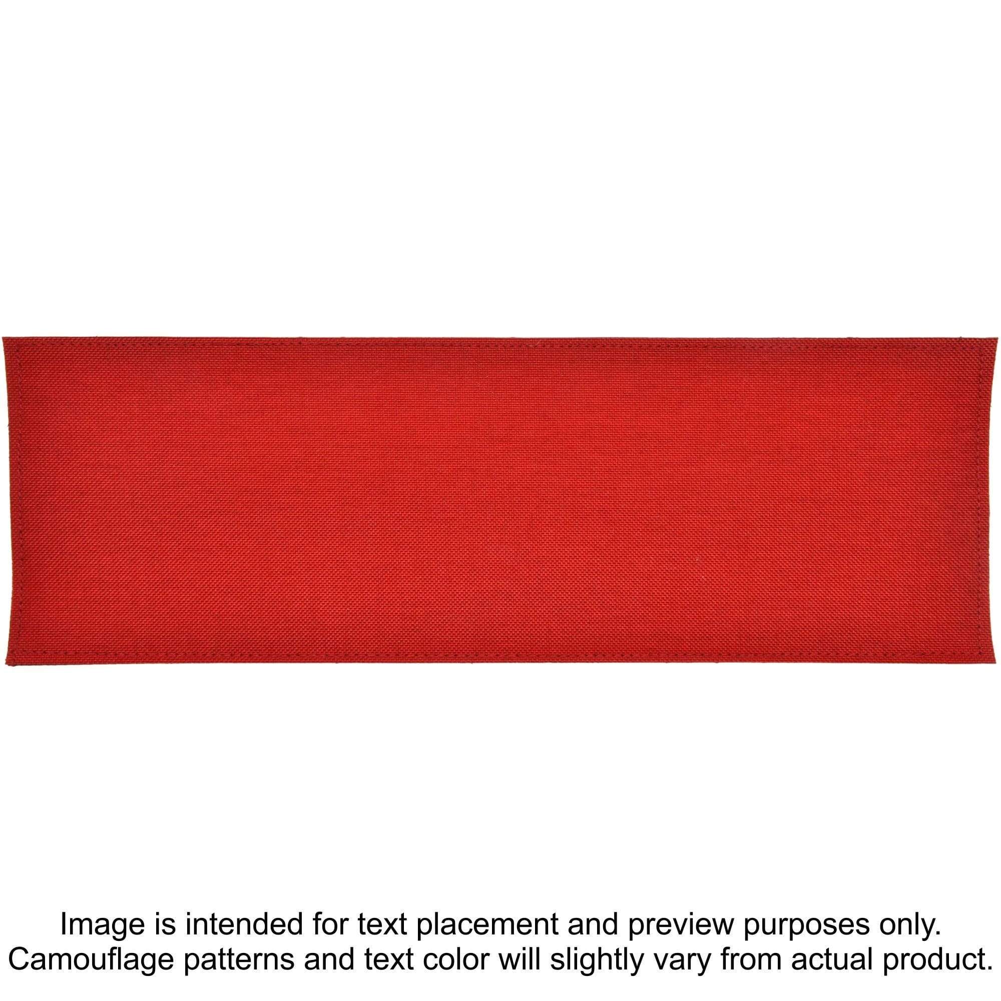 Tactical Gear Junkie Patches Red CORDURA® POLICE Heat Press Vinyl - 3x9 CORDURA® Patch